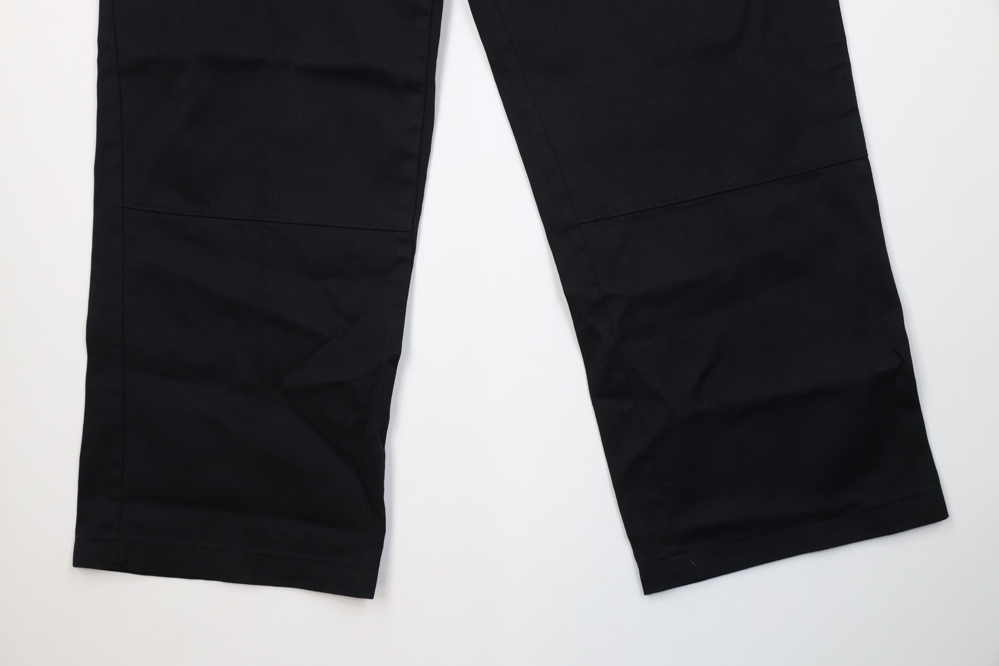 Dickies Vintage Y2K Dickies Fit Double Knee Wide Leg Pants Black Size US 36 / EU 52 - 4 Thumbnail