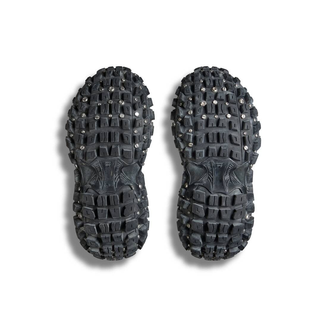 Balenciaga o1w1db10625 Bouncer Screw Sneakers With Piercings in Black Size US 10 / IT 40 - 7 Thumbnail