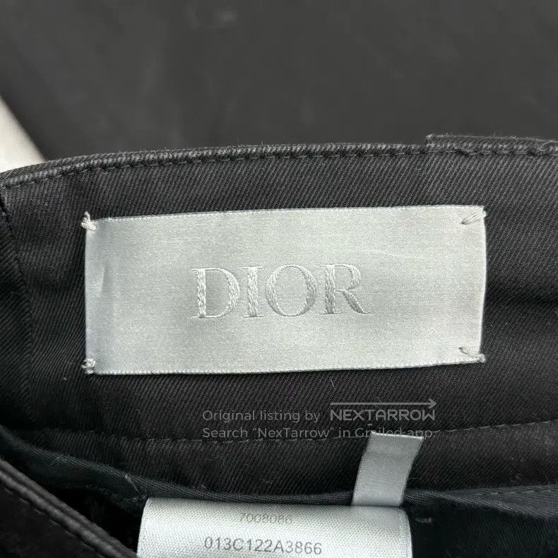 Dior Dior Solid colour casual overalls with plush logo on the b Size US 30 / EU 46 - 4 Thumbnail