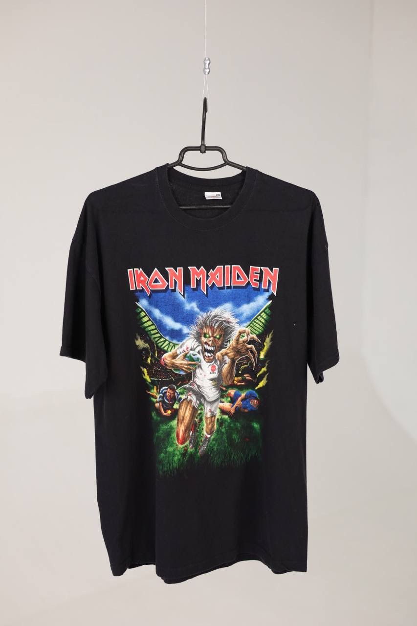 Vintage 2008 Iron Maiden I Tried To Tackle Eddie At Twickenham Rugby Size US XL / EU 56 / 4 - 1 Thumbnail