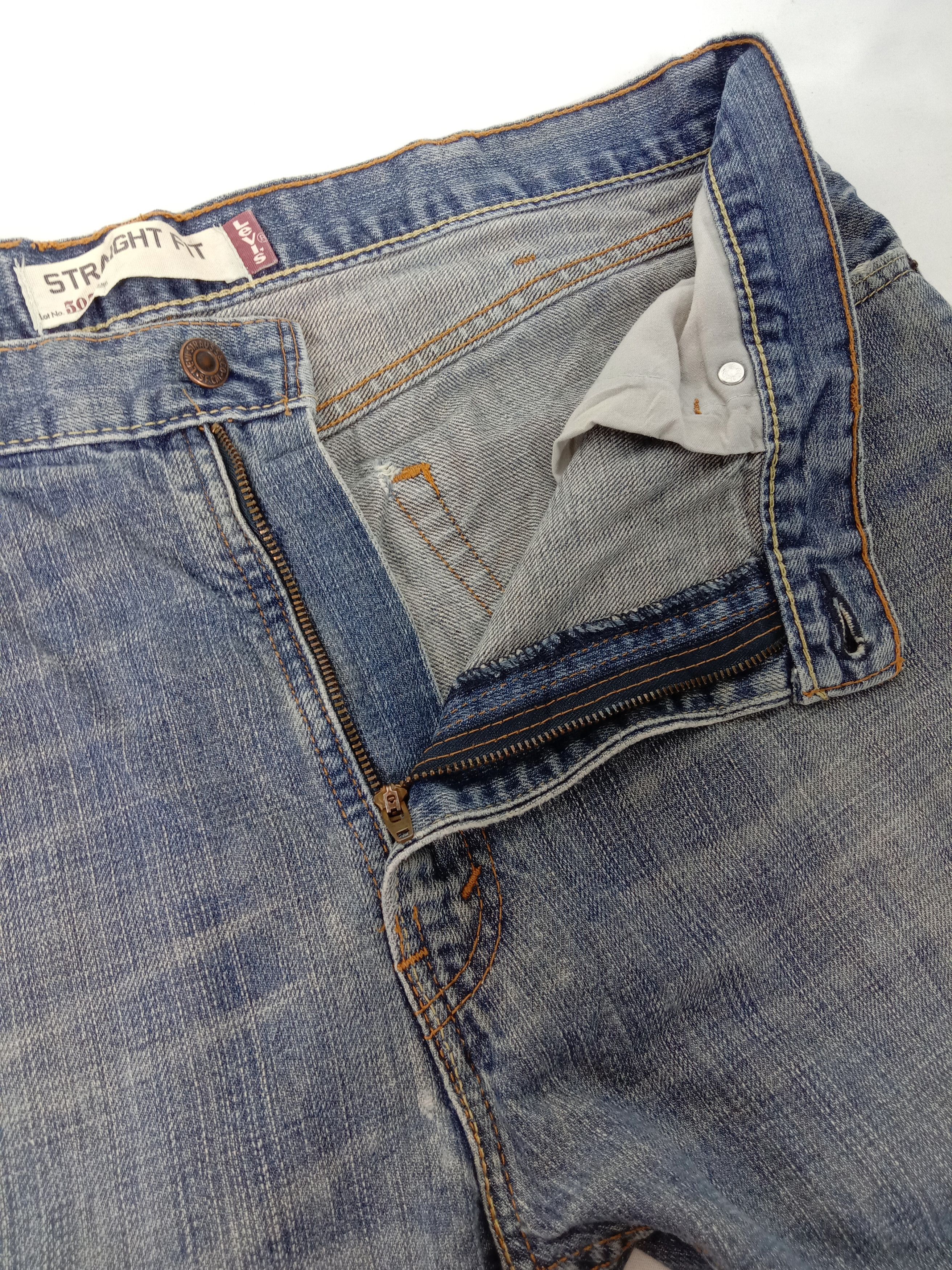 Levi's Vintage Levi's 505 Jeans Earth Tone Straight Fit Denim Size US 38 / EU 54 - 9 Thumbnail