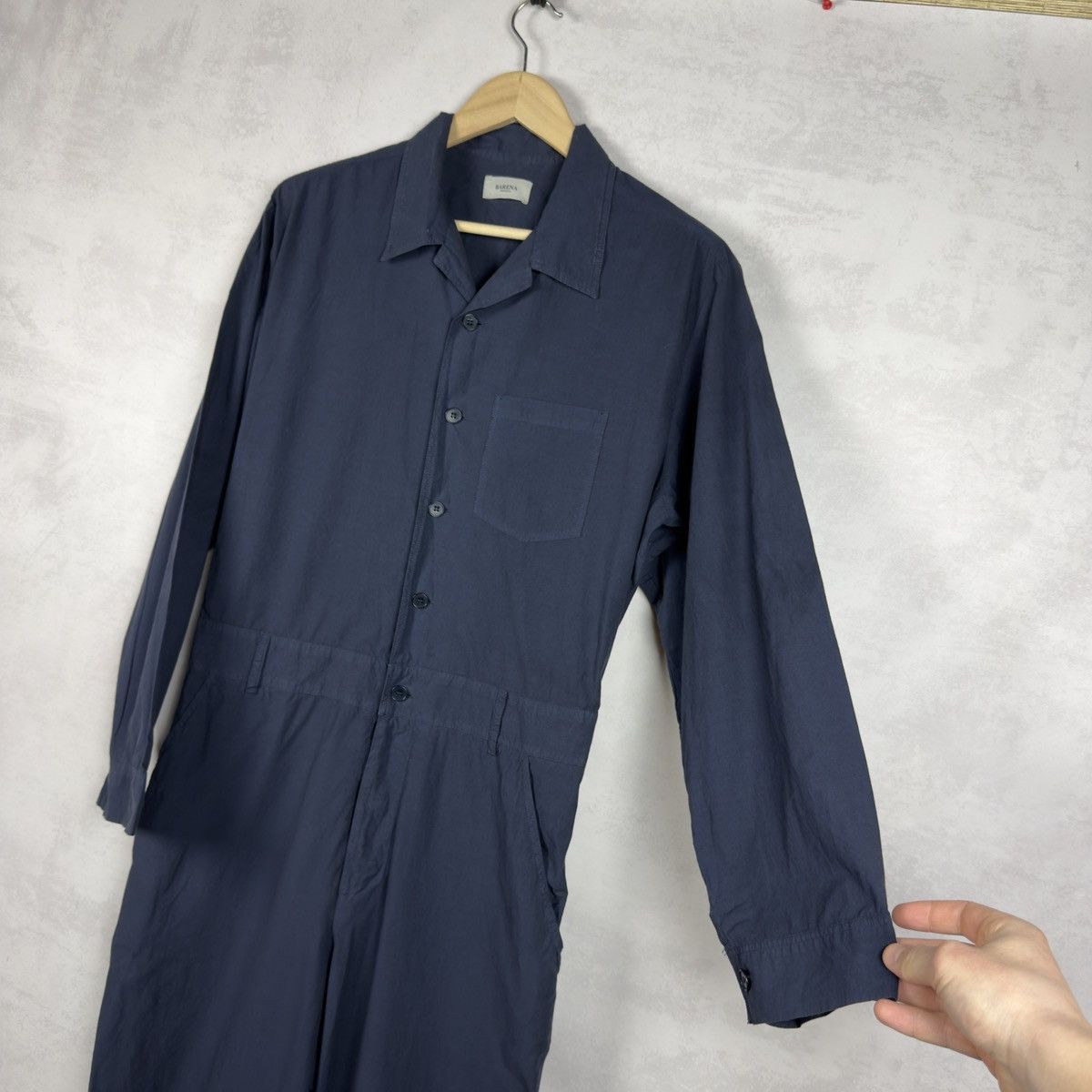 Barena Venezia Barena Venezia Ombrina Women’s Cotton Jumpsuit Overall Size 30" / US 8 / IT 44 - 7 Thumbnail