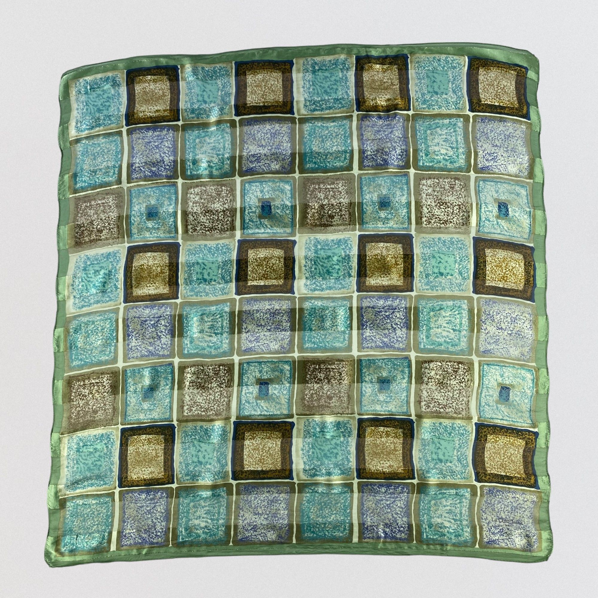 Japanese Brand × Vintage Vintage La Chatelaine Paris Silk Scarf SS032 Size ONE SIZE - 1 Thumbnail