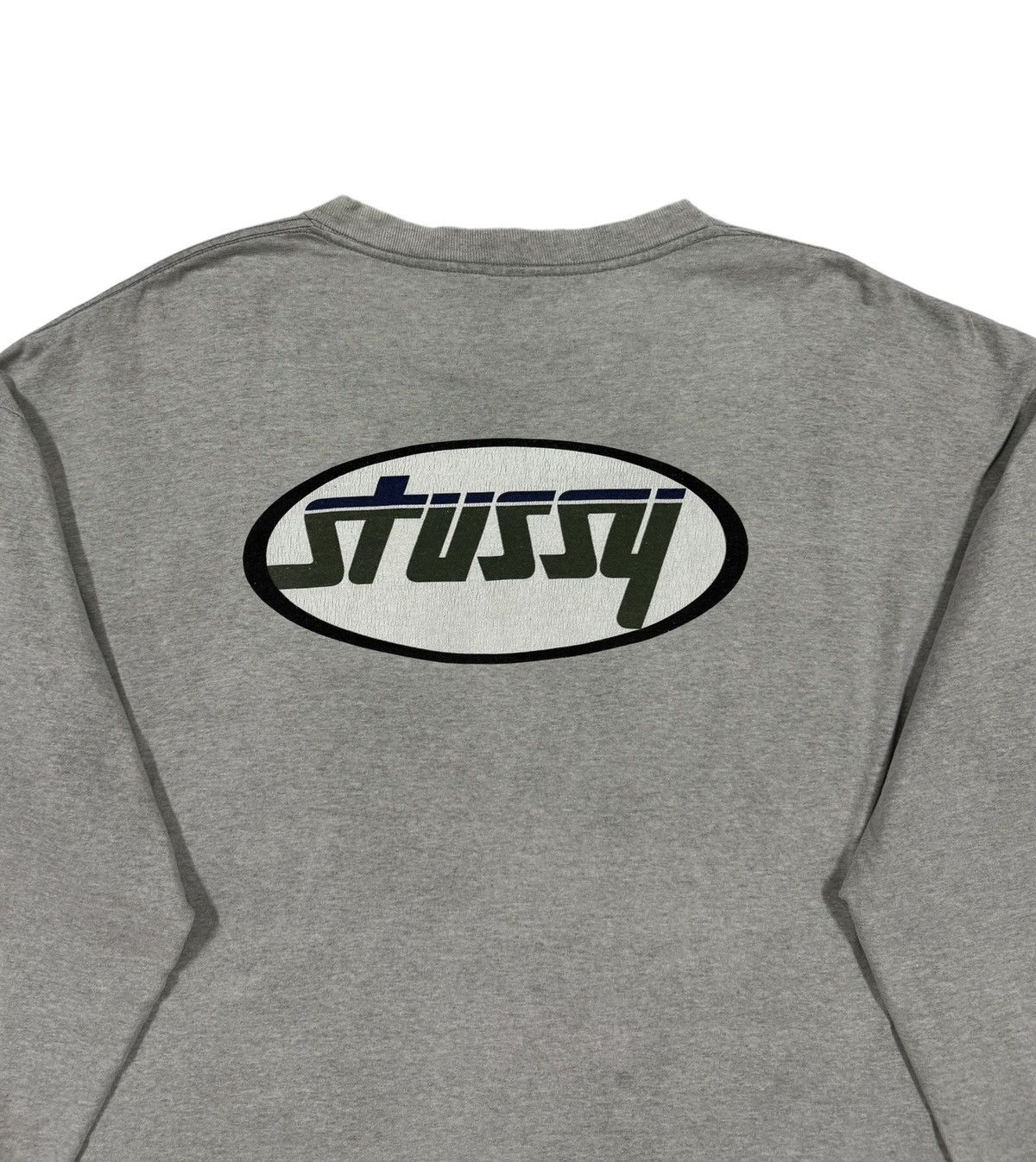 Stussy Vtg🔥90’s Stussy Oval Centre Single Longsleeve Tee Size US XL / EU 56 / 4 - 8 Thumbnail