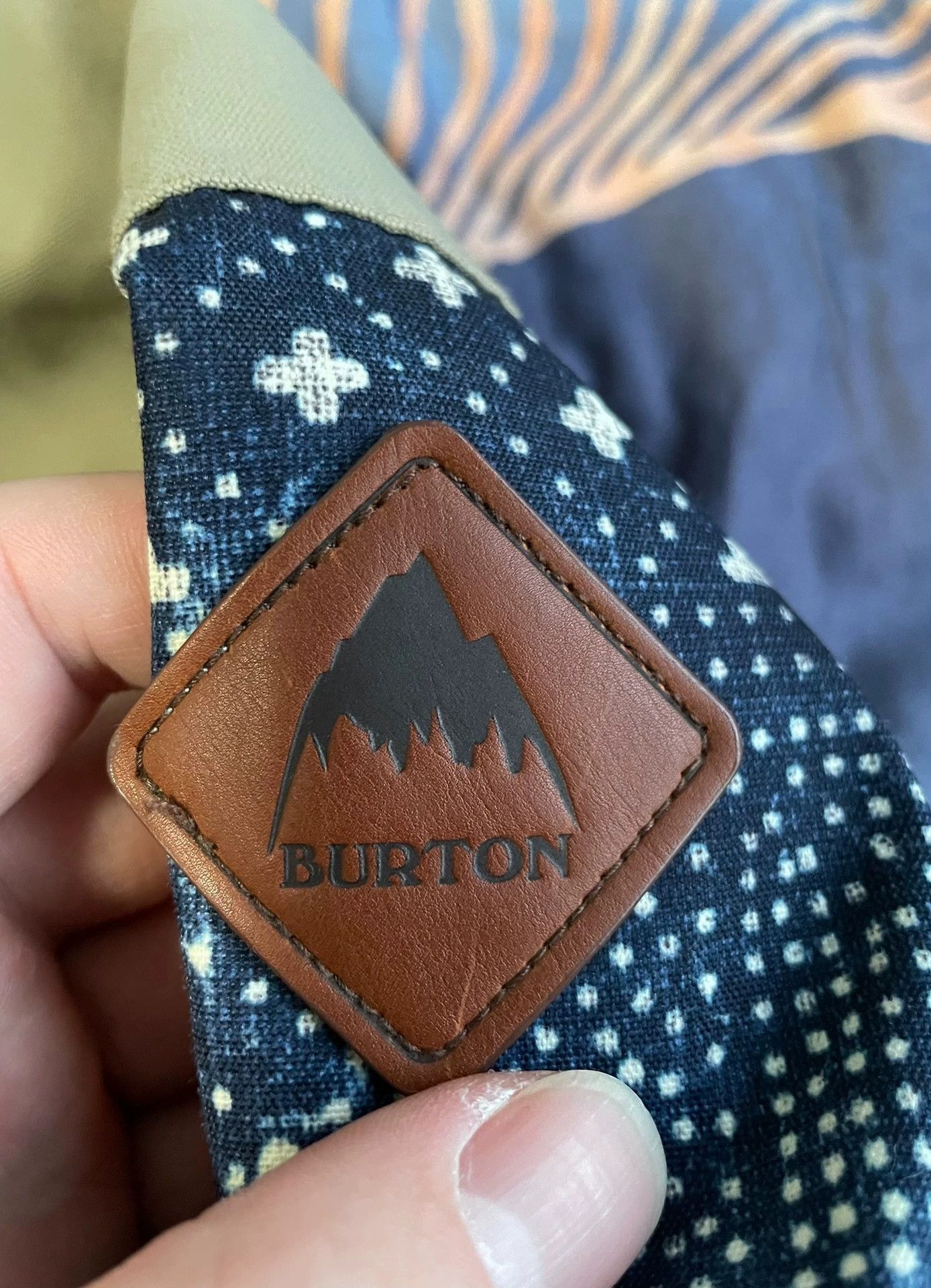 Burton BURTON Snow Jkt w/ Snow Gaiters, Distressed Print, S, New Size US S / EU 44-46 / 1 - 3 Thumbnail