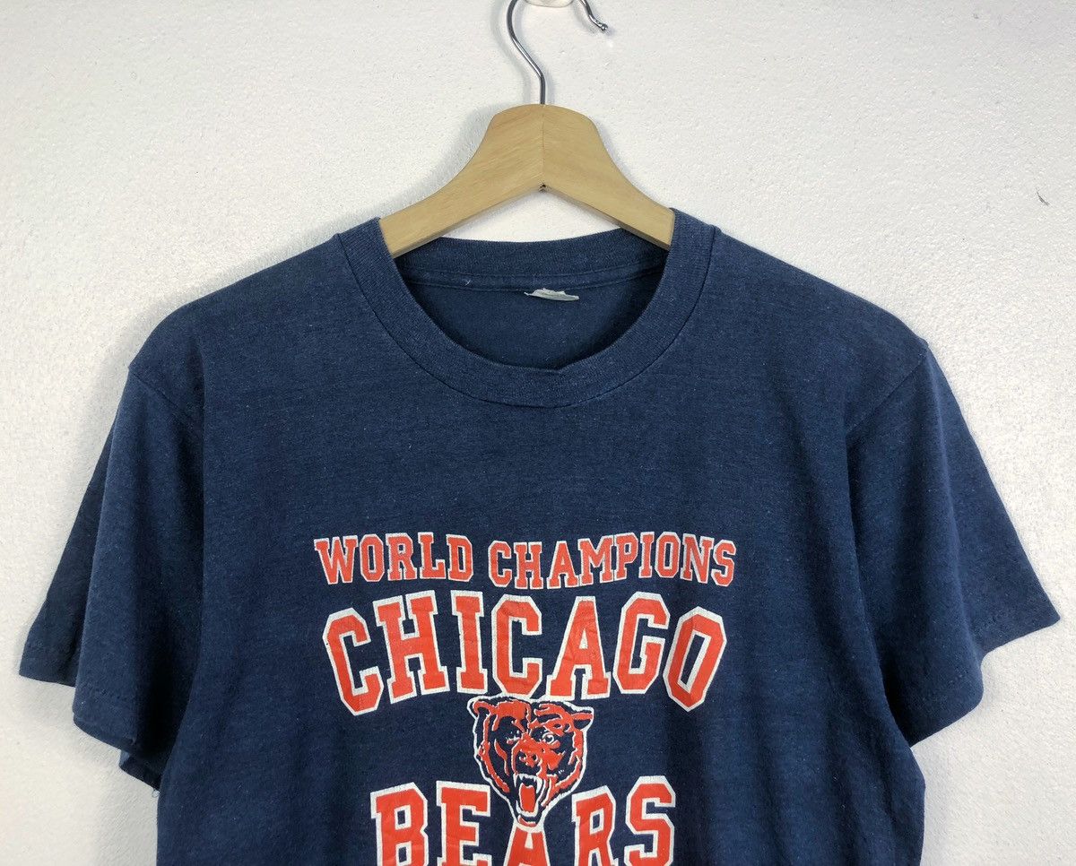 NFL × Vintage Rare Vintage 80s Chicago Bears NFL Tee Size US S / EU 44-46 / 1 - 2 Thumbnail