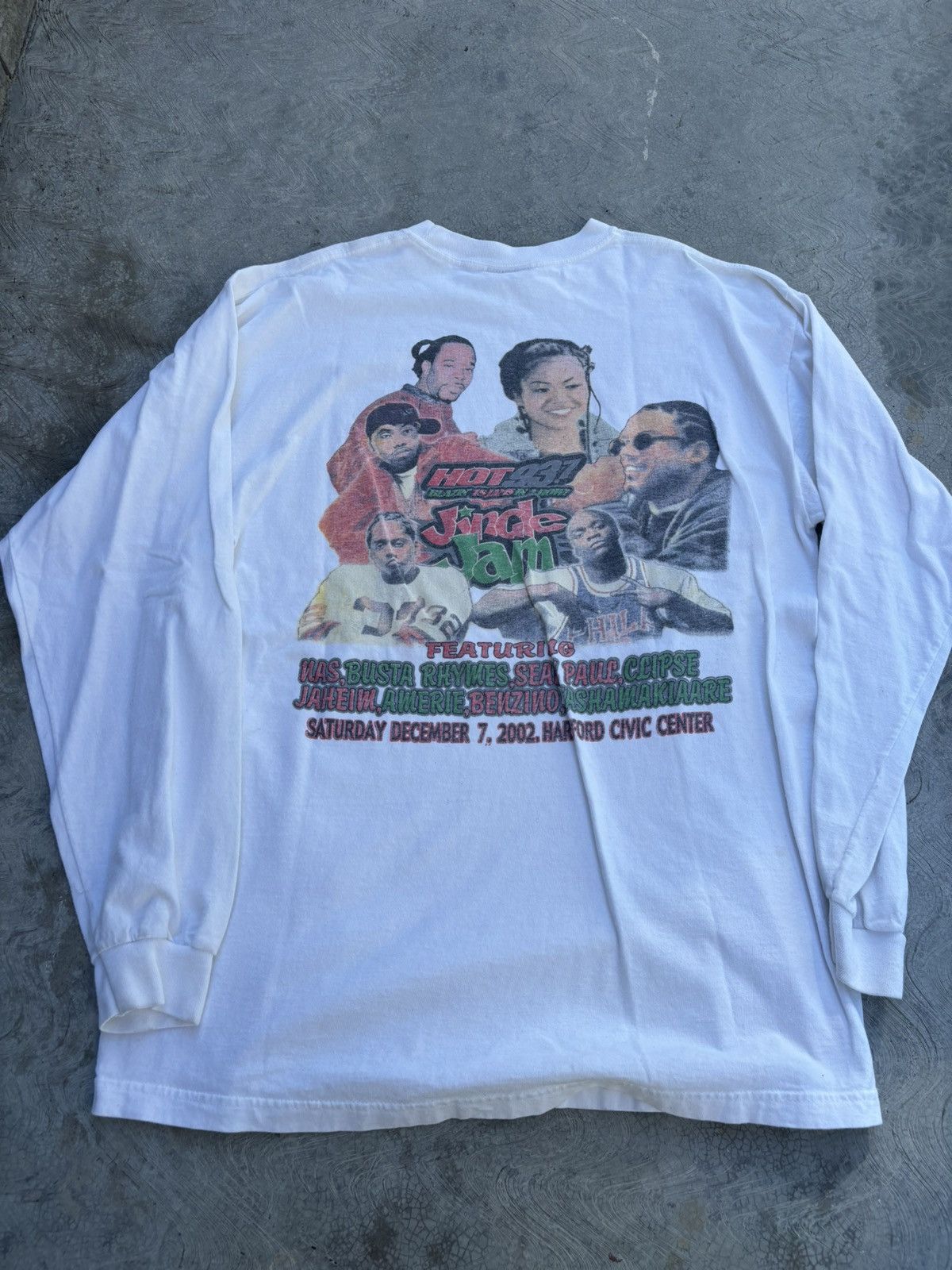 Rap Tees × Vintage Vintage 2002 Jingle Jam Rap T Shirt Size L 