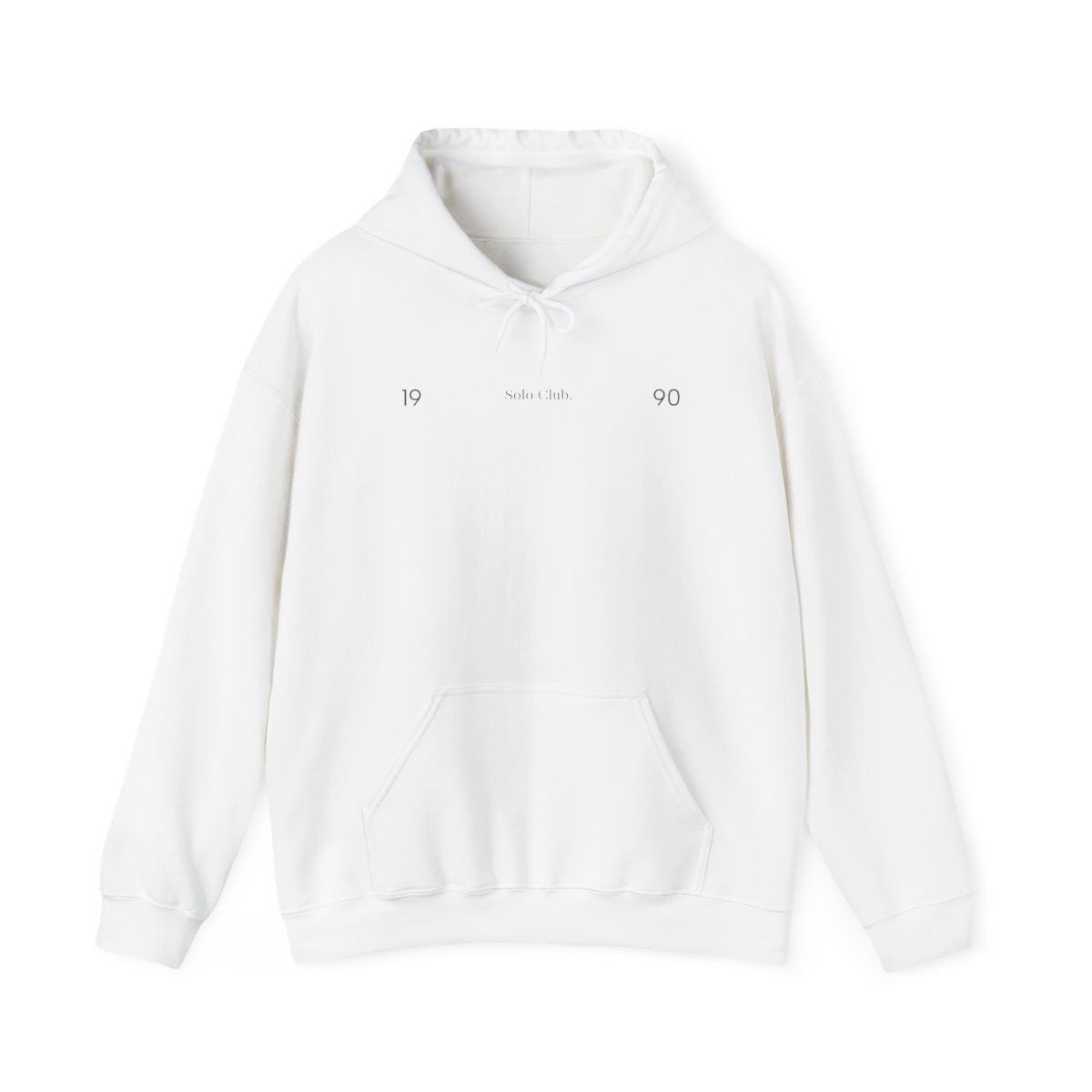 Solo Club White Hoodie