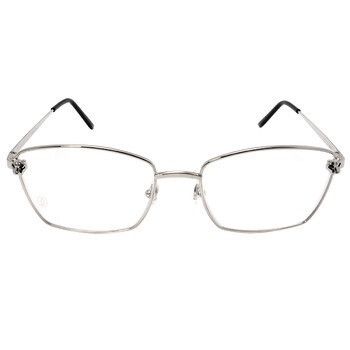 Cartier Cartier CT0209O 002 Rectangular Optical Frames — Silver Size ONE SIZE - 2 Thumbnail