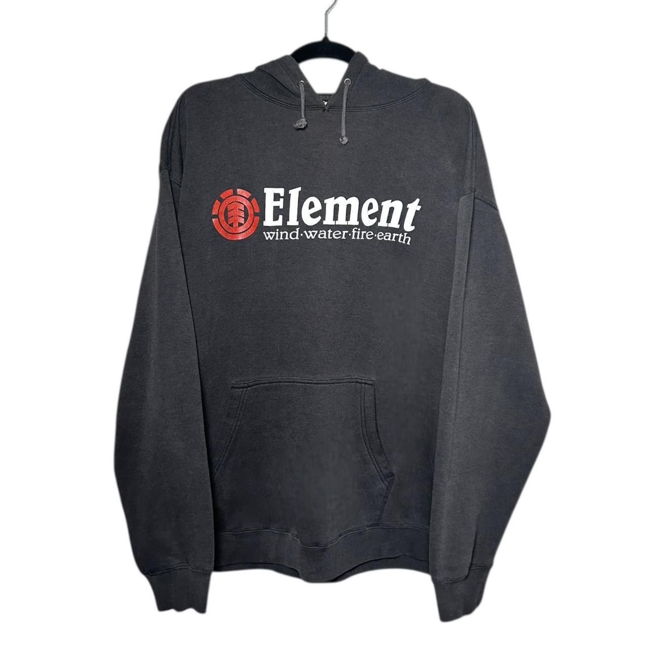 Element Vintage 90s Element Wind Water Fire Earth Skate Hoodie Size US XL / EU 56 / 4 - 1 Thumbnail