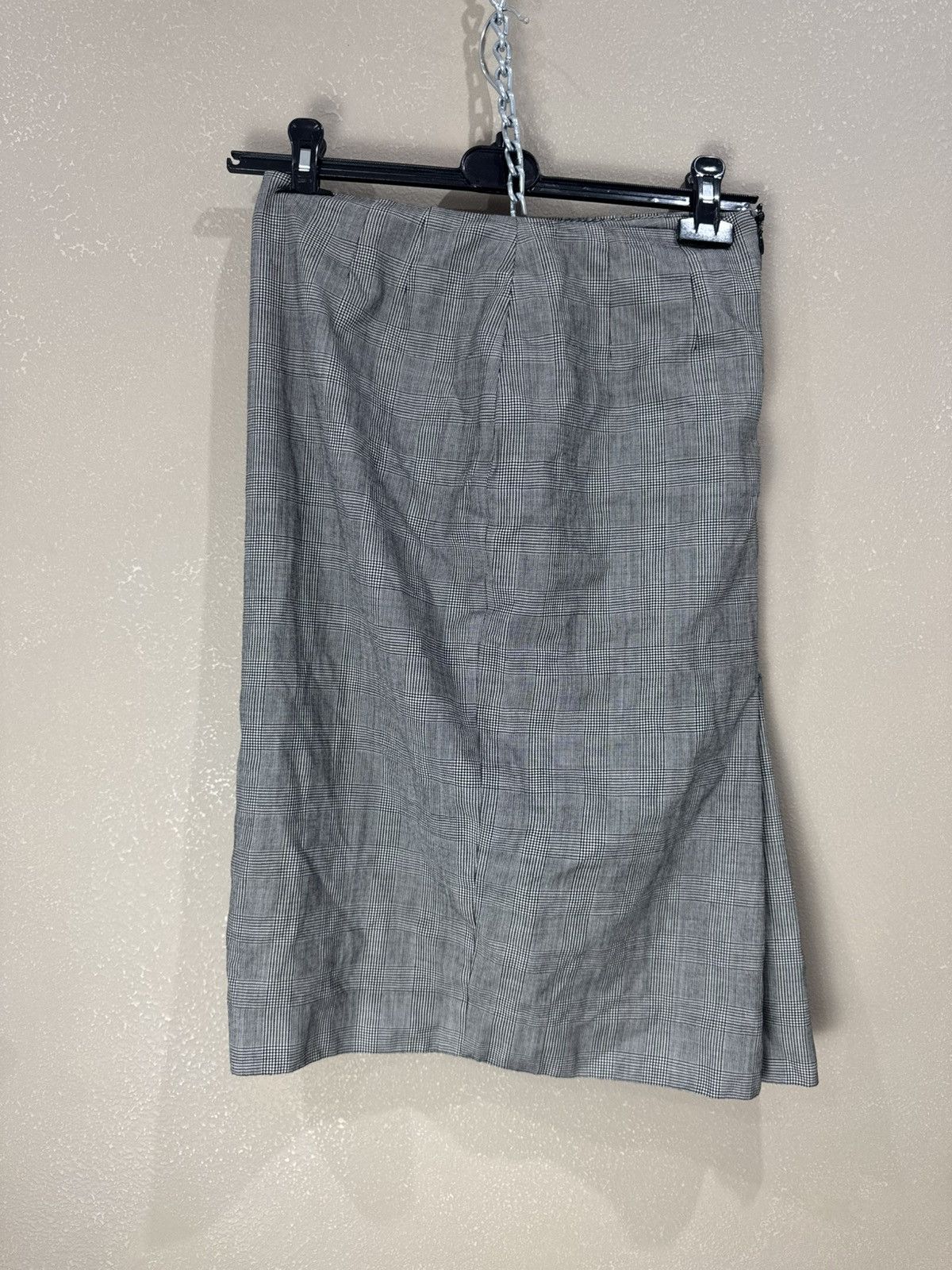 Christian Dior Monsieur 🔥2000s Dior Textured midi skirt formal business classic Size 30" / US 8 / IT 44 - 2 Thumbnail