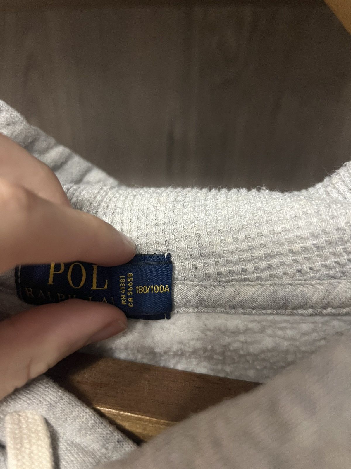 Polo Ralph Lauren Polo Ralph Lauren Gray Hoodie Size US M / EU 48-50 / 2 - 9 Thumbnail