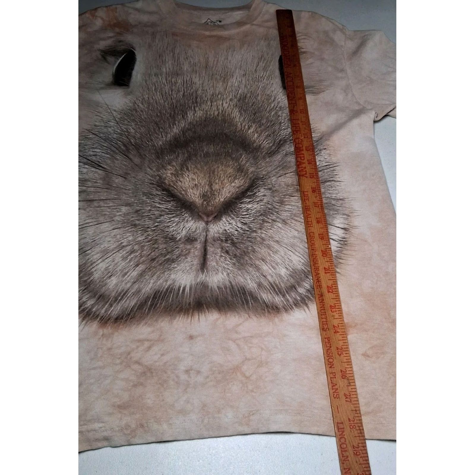 The Mountain VINTAGE The Mountain Bunny Rabbit Face Shirt T-Shirt Medium Beige Tie Dye Graphic Men Size US M / EU 48-50 / 2 - 6 Thumbnail