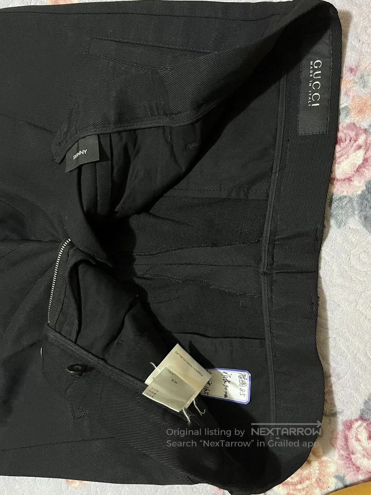 Gucci Gucci Men's Black Suit Pants. Size US 31 - 4 Thumbnail