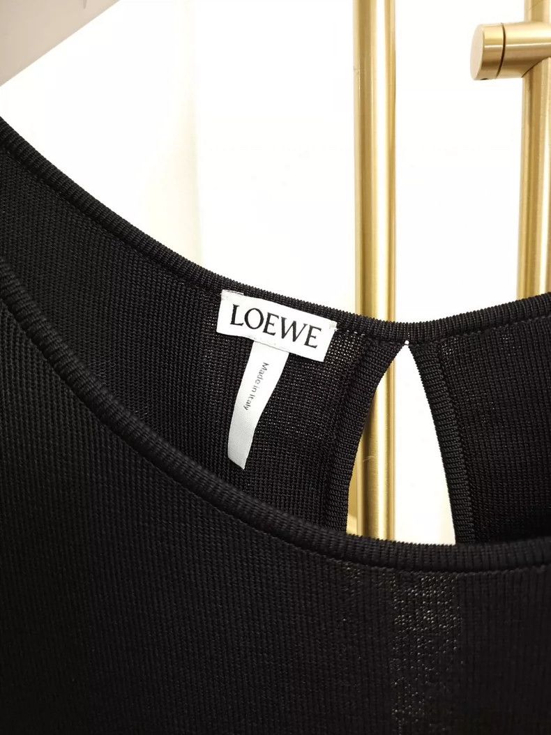 Loewe LOEWE Dark gold tasselled sleeve knit top Size M / US 6-8 / IT 42-44 - 5 Thumbnail