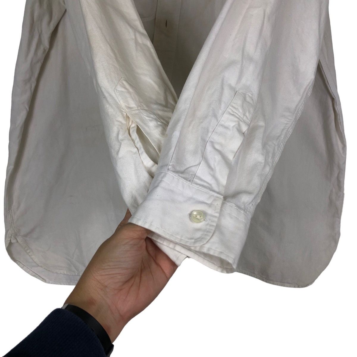 Polo Ralph Lauren 🔥Vintage Polo Ralph Lauren Shirt Jacket Rich White Star Size US XL / EU 56 / 4 - 15 Thumbnail