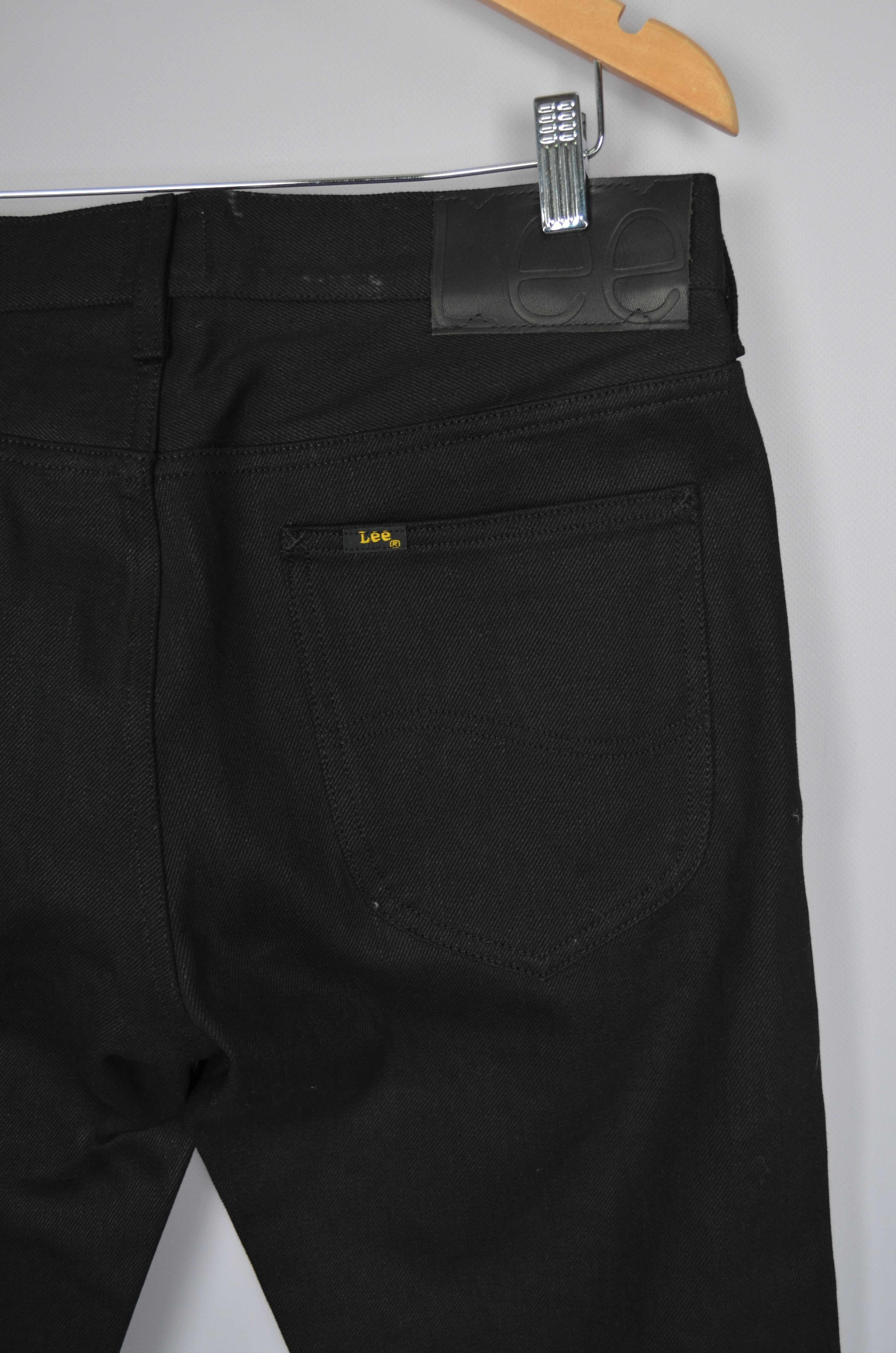 Designer × Japanese Brand × Lee Lee 101 101S Jeans Dry Selvedge Black 14oz Size W32 L32 Size US 32 / EU 48 - 10 Thumbnail
