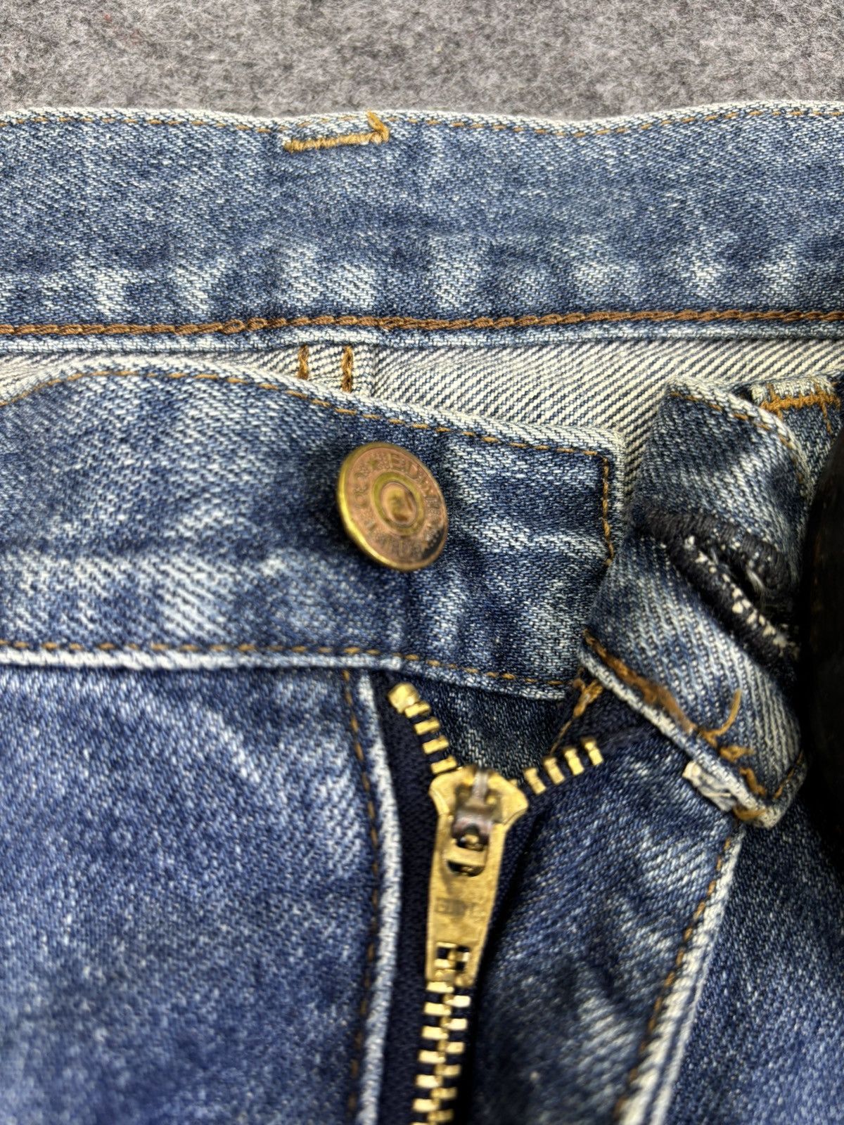 Edwin 💥Baggy💥Rare Edwin Wide Extra Extreme Distressed Denim F956 Size US 34 / EU 50 - 8 Thumbnail