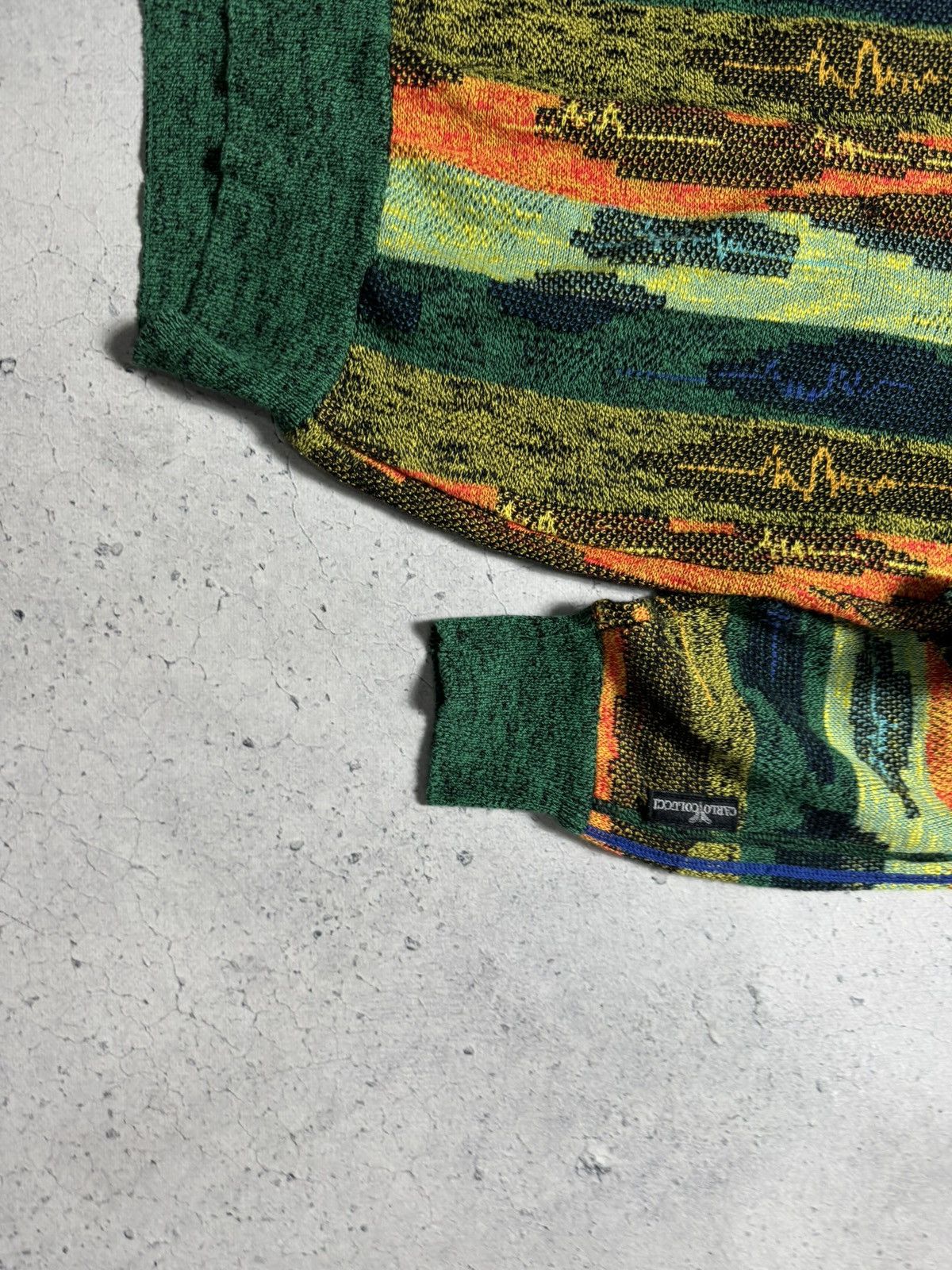 Carlo Colucci Carlo Colucci Coogi Monogram Sweater Size 54 Size US L / EU 52-54 / 3 - 3 Thumbnail