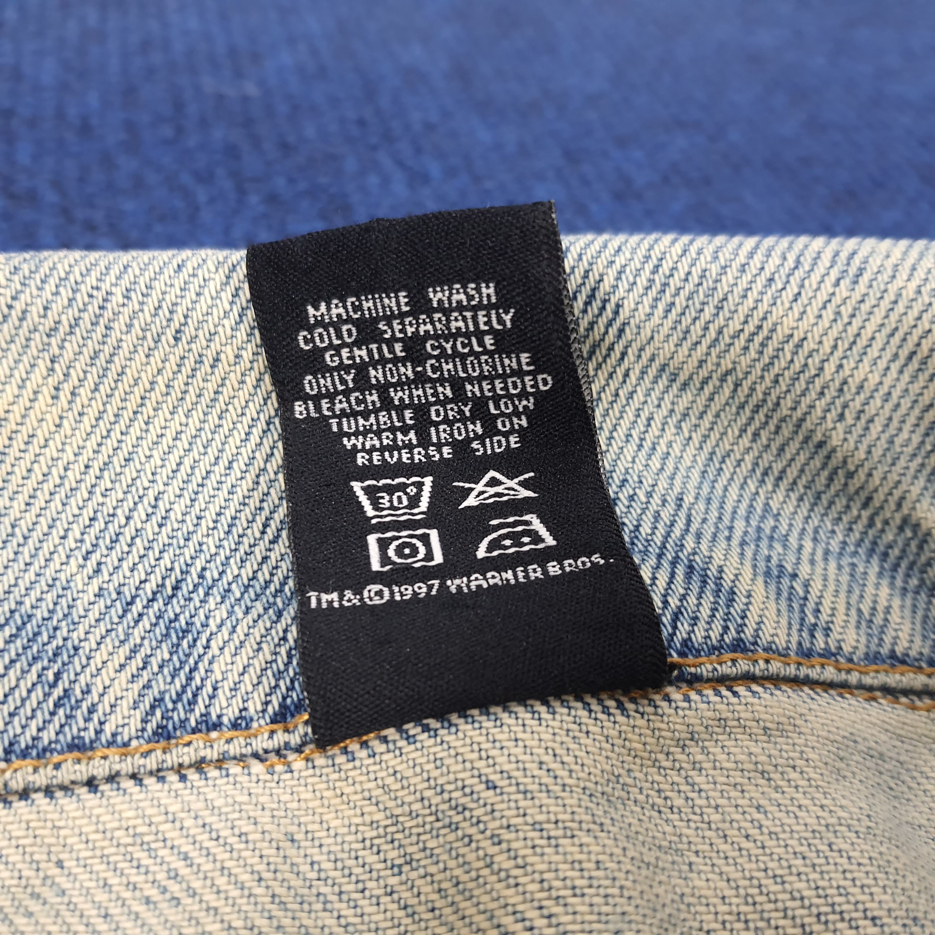 Cartoon Network × Vintage × Warner Bros Vintage Warner Bros. Studio Embroidery Jeans Jacket Size US L / EU 52-54 / 3 - 6 Thumbnail