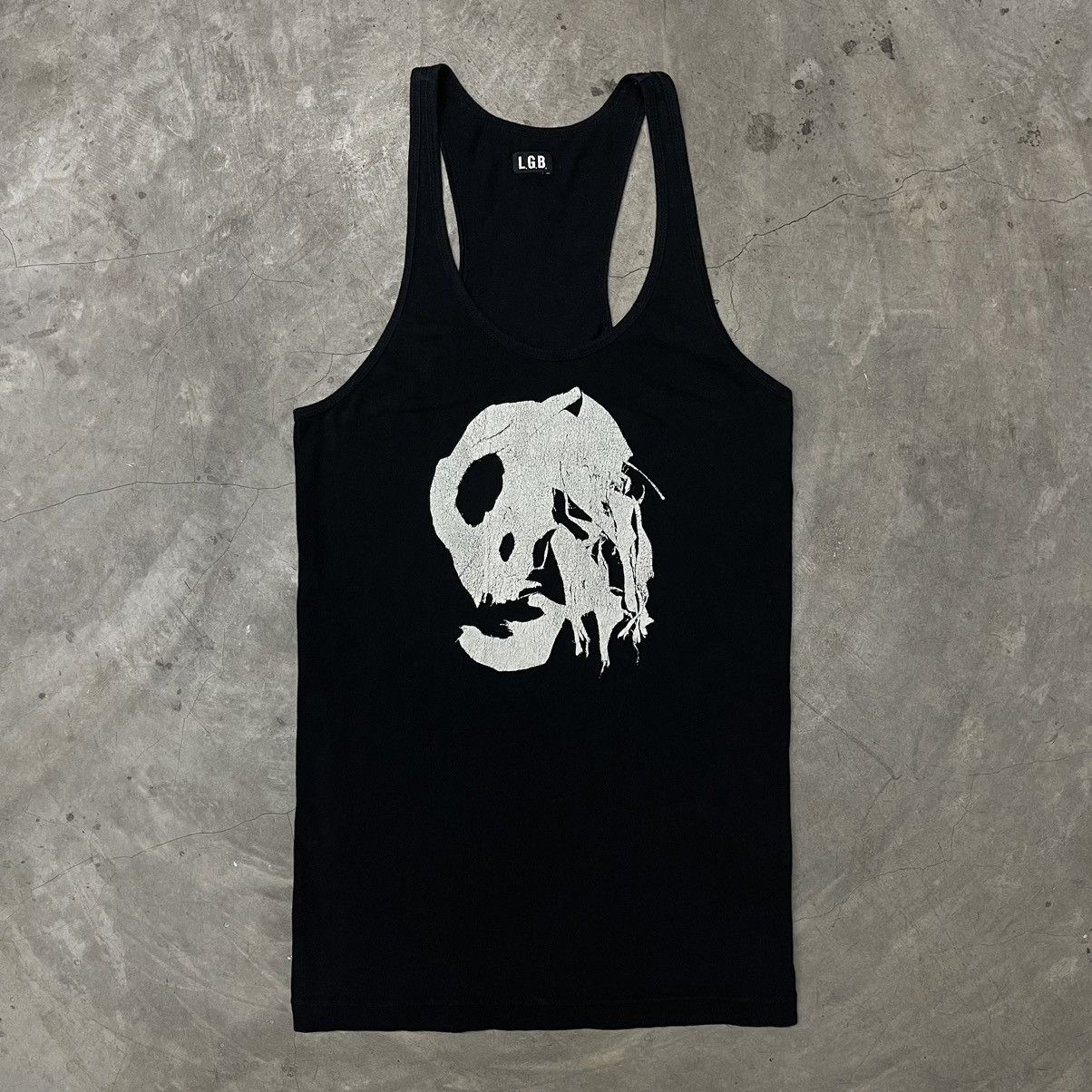 LGB - 00s archive L.G.B. SKULL tank top タンクトップの通販