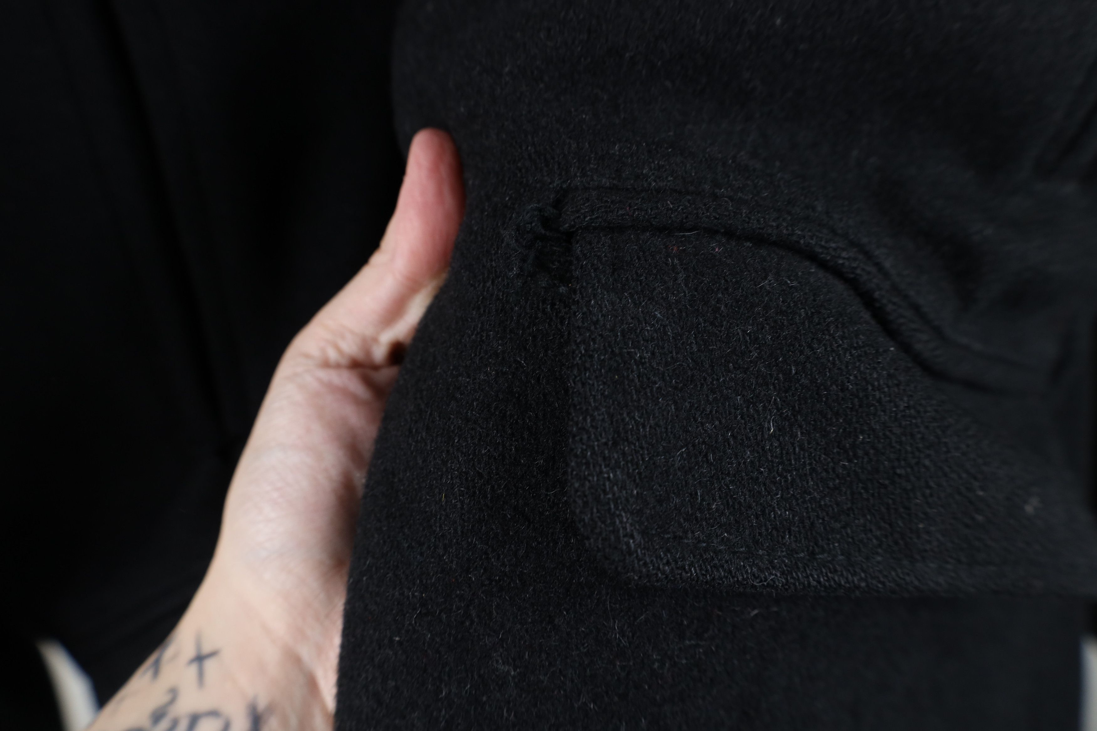 J.Crew J Crew Quilt Lined Wool University Jacket Coat Black Size US L / EU 52-54 / 3 - 5 Thumbnail