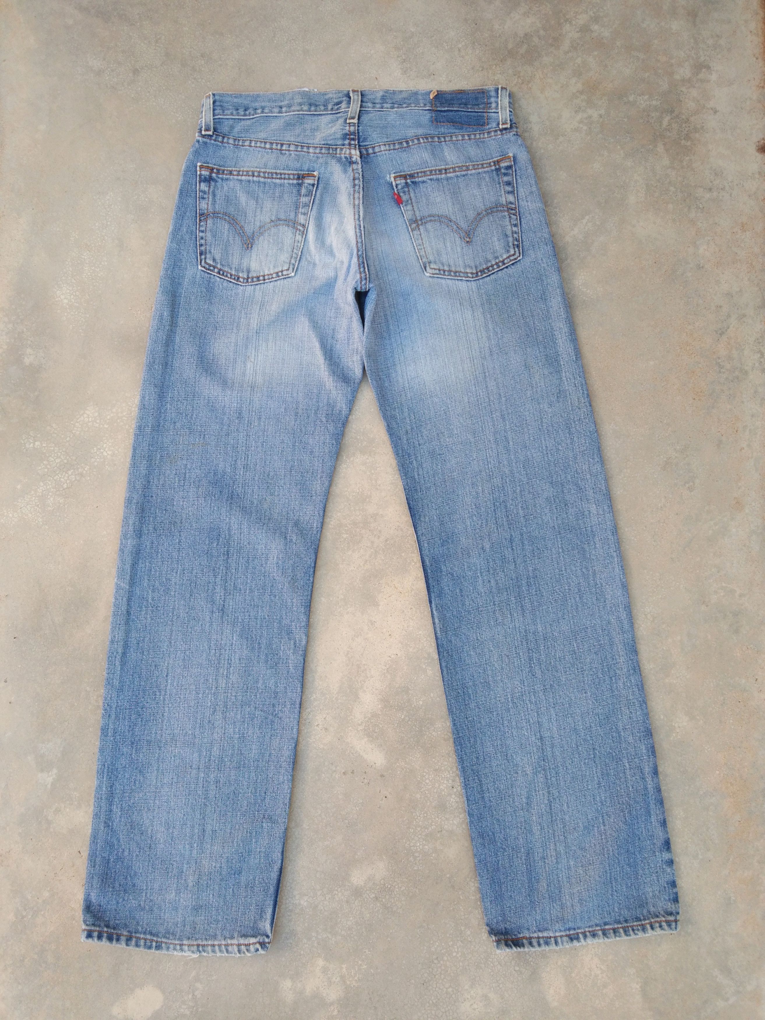 Levi's Vintage Levi's Jeans 529 Straight Leg Blue Wash Denim 32x32 Size US 32 / EU 48 - 2 Thumbnail