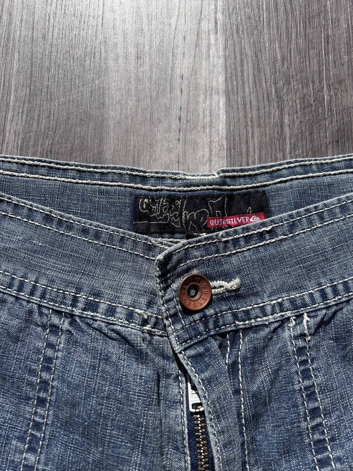 Designer × Quiksilver Quiksilver Baggy Jorts Size US 32 / EU 48 - 5 Thumbnail