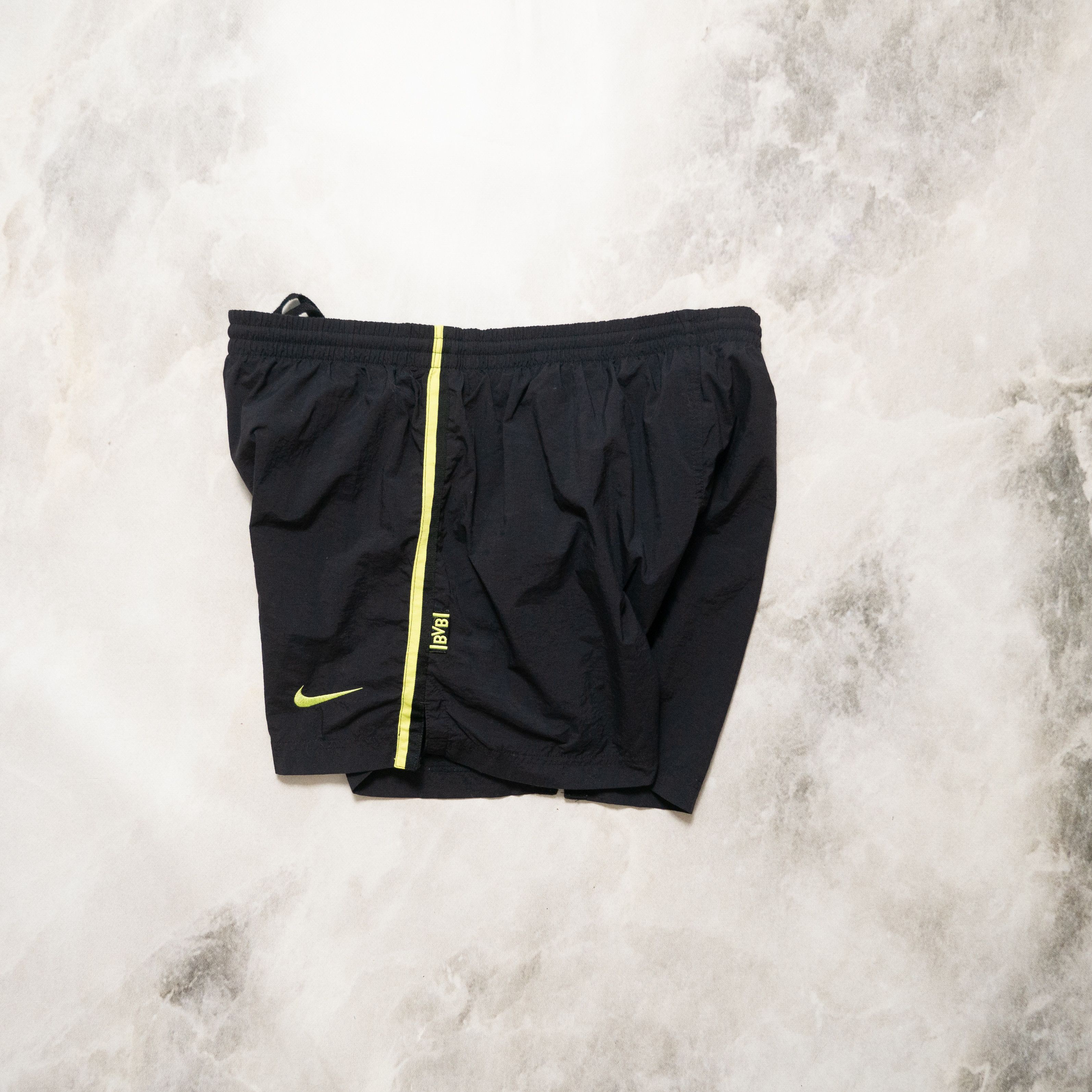 Nike Vintage 90s Nike Borussia Dortmund Soccer Shorts Kit L Size US 36 / EU 52 - 2 Thumbnail