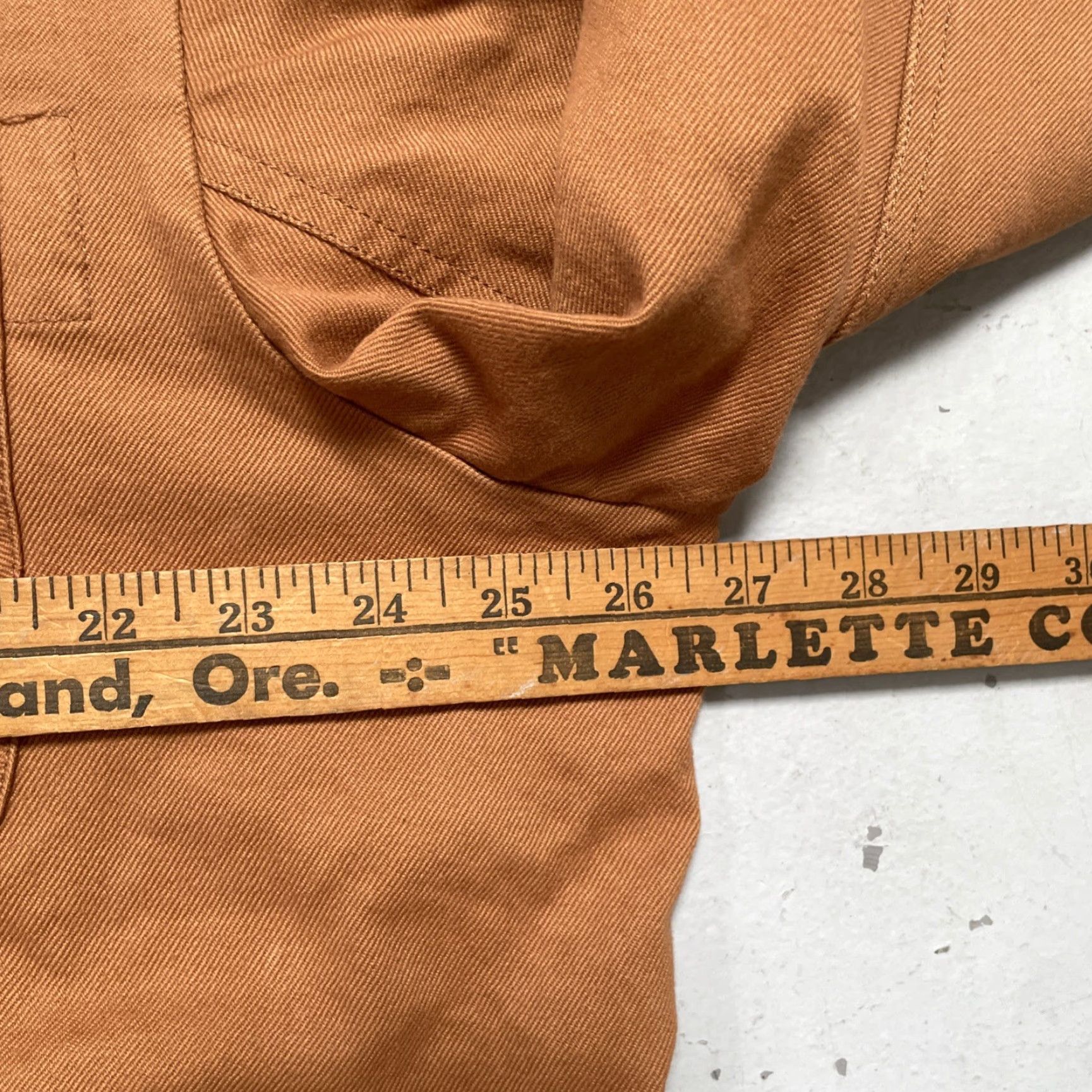 18 East VINTAGE 18 East Chore Coat Jacket Western Canvas 2XL Ochre Unisex Adults NWT Size US XXL / EU 58 / 5 - 3 Thumbnail