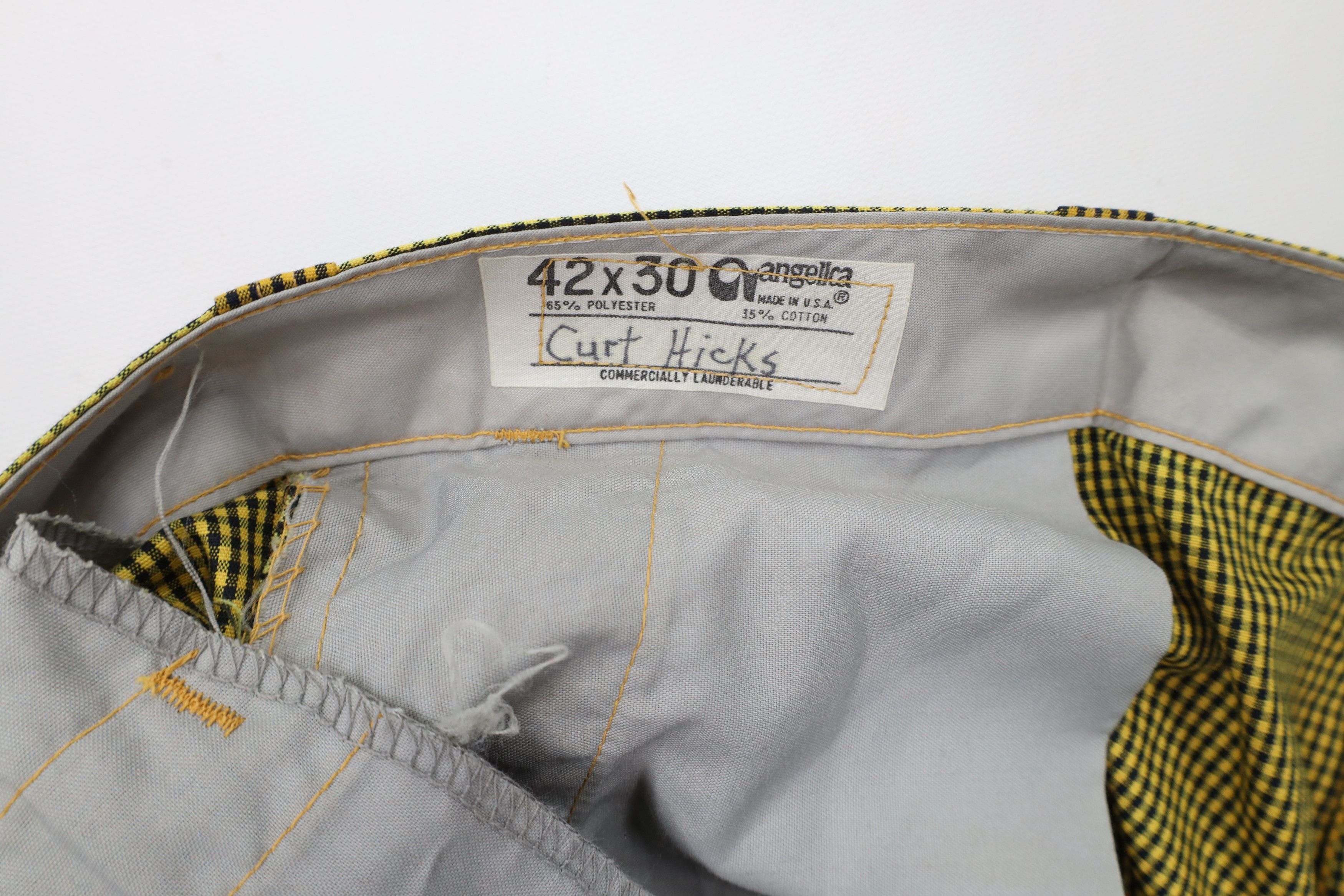 Vintage Vintage 90s Streetwear Wide Leg Mechanic Pants Plaid USA Size US 42 / EU 58 - 8 Thumbnail