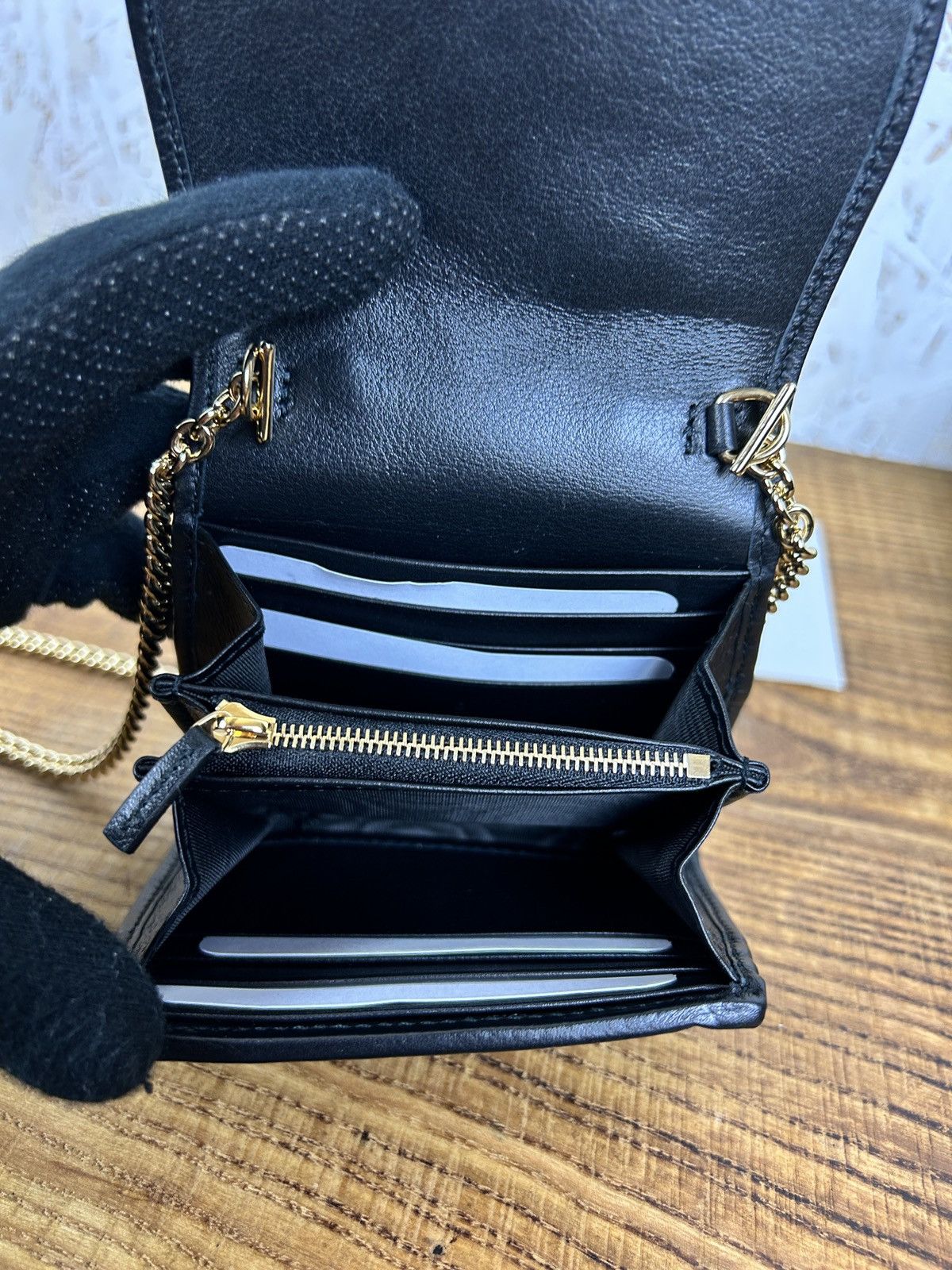 Gucci Gucci GG Blondie Leather Wallet On Chain Small Shoulder Bag Size ONE SIZE - 6 Thumbnail