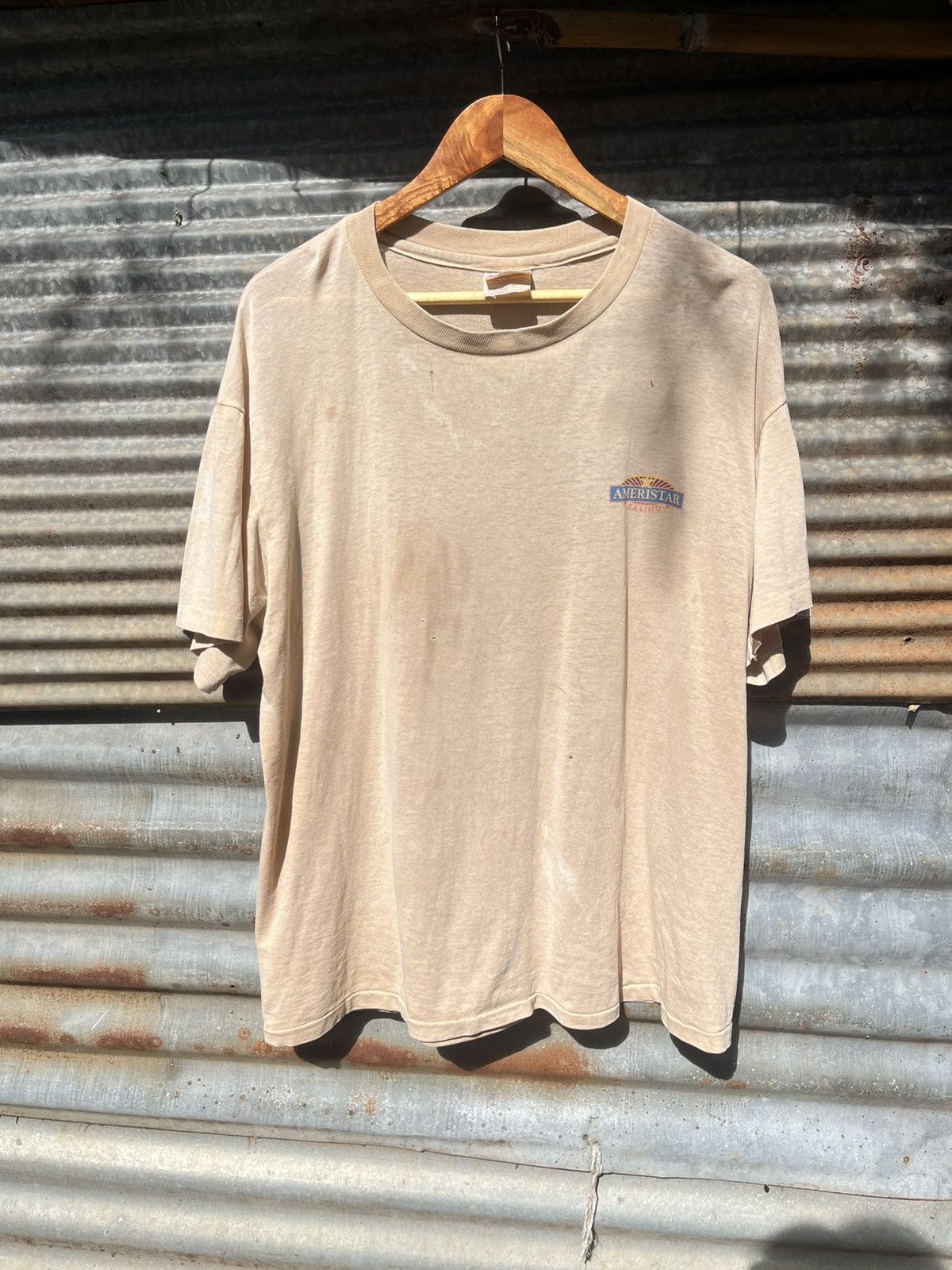 Vintage Faded ameristar casino tee 80s’ Distressed Size US L / EU 52-54 / 3 - 2 Thumbnail
