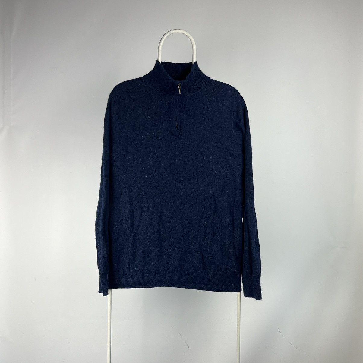 Other Designer sweater 1/4 zip wool cashmere size XLarge Size US XL / EU 56 / 4 - 1 Thumbnail