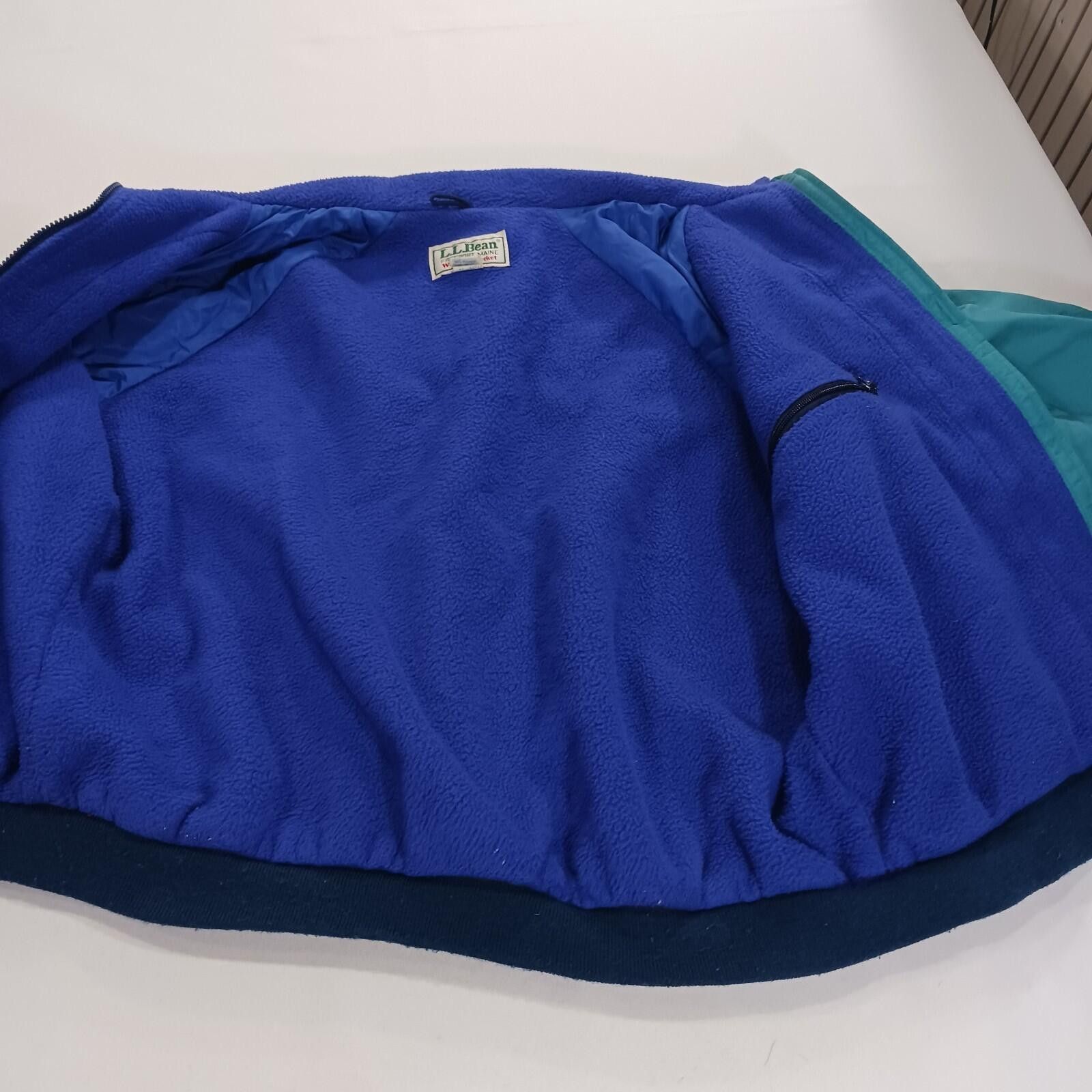 L.L. Bean Vintage LL Bean Men's Green Full Zip Warm-Up Jacket XL Size US XL / EU 56 / 4 - 10 Thumbnail