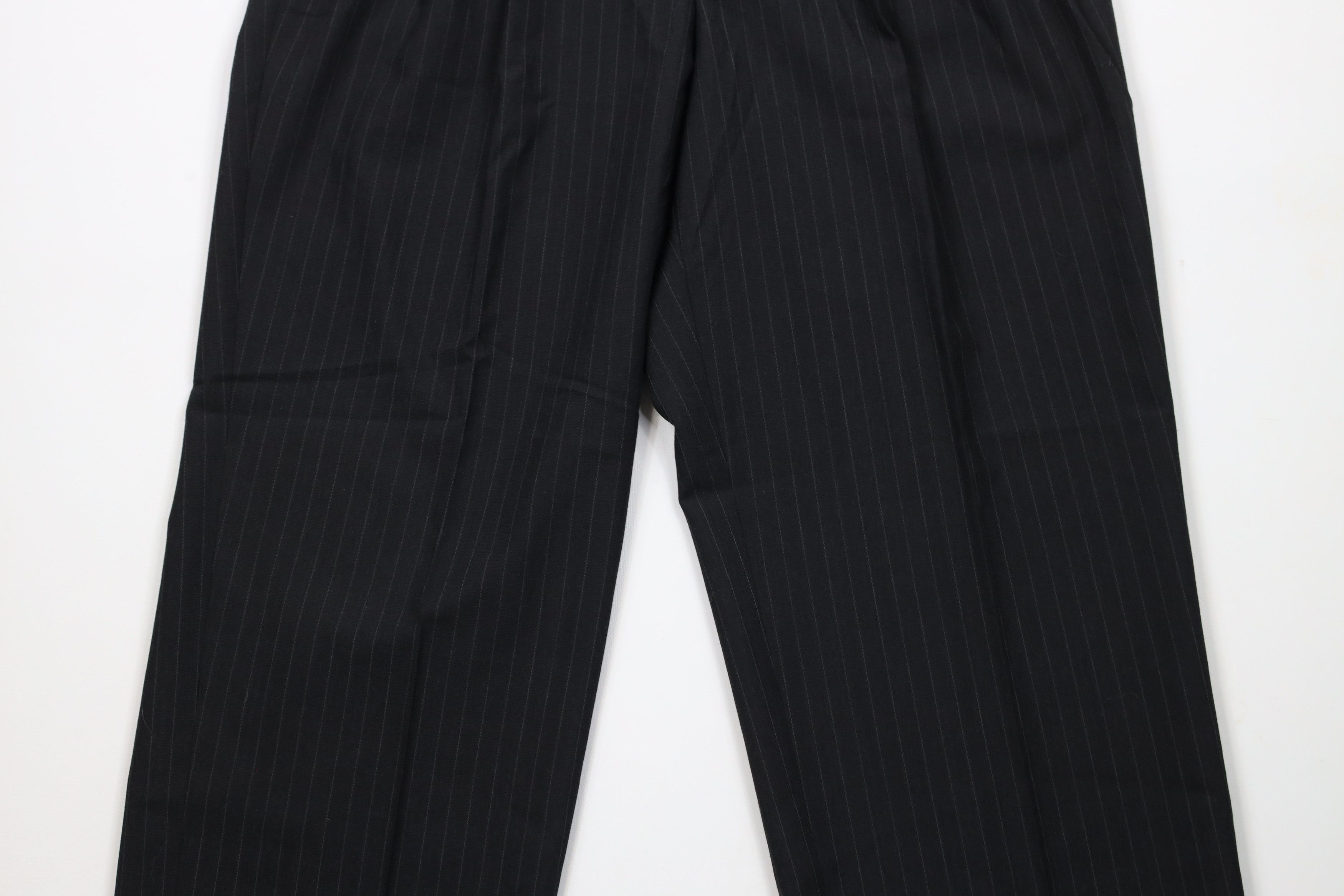 Vintage Vintage 90s Streetwear Blend Pinstriped Wide Leg Chino Pants Size US 36 / EU 52 - 3 Thumbnail