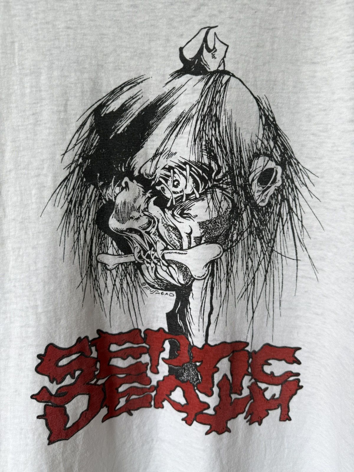 Band Tees × Vintage Vintage 90s Septic Death by Pushed Size US M / EU 48-50 / 2 - 2 Thumbnail
