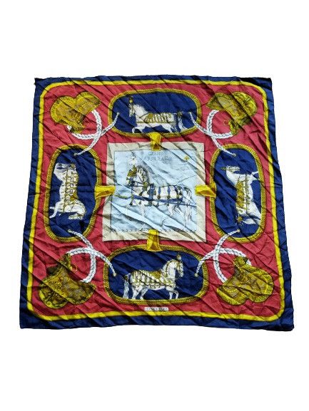 Hermes × Vintage Vintage Hermes Scarves Size ONE SIZE - 1 Thumbnail