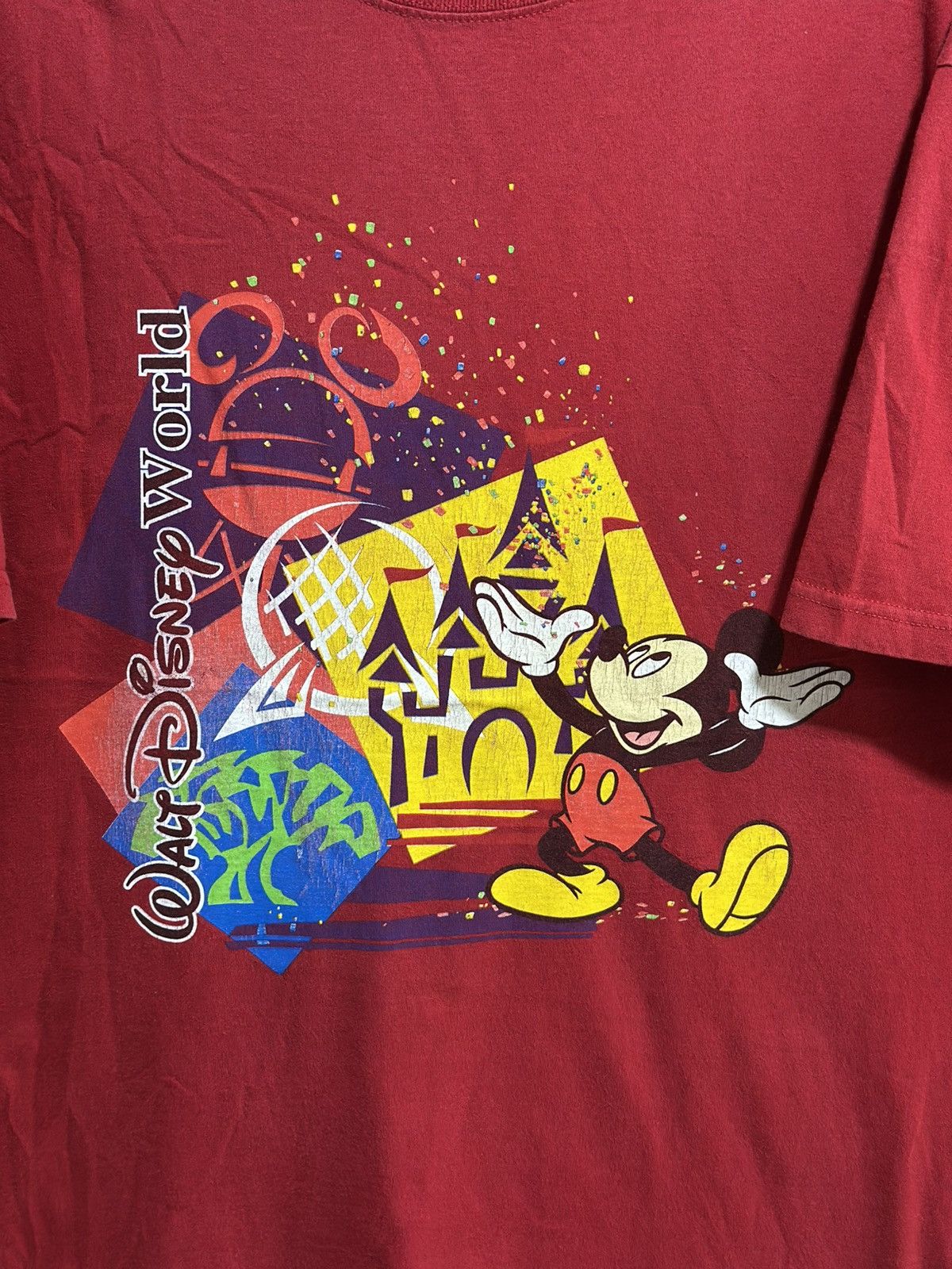 Disney × Mickey Inc × Vintage Vintage The Walt Disney World Faded Tee Size US L / EU 52-54 / 3 - 2 Thumbnail