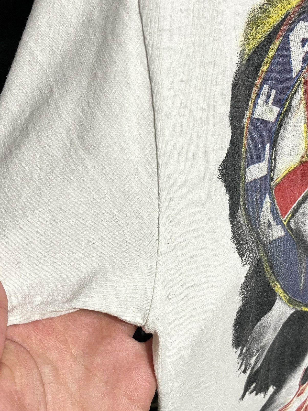 Vintage Vintage 90s Alfa Romeo Corse Over Print Racing T-Shirt Size US L / EU 52-54 / 3 - 9 Thumbnail