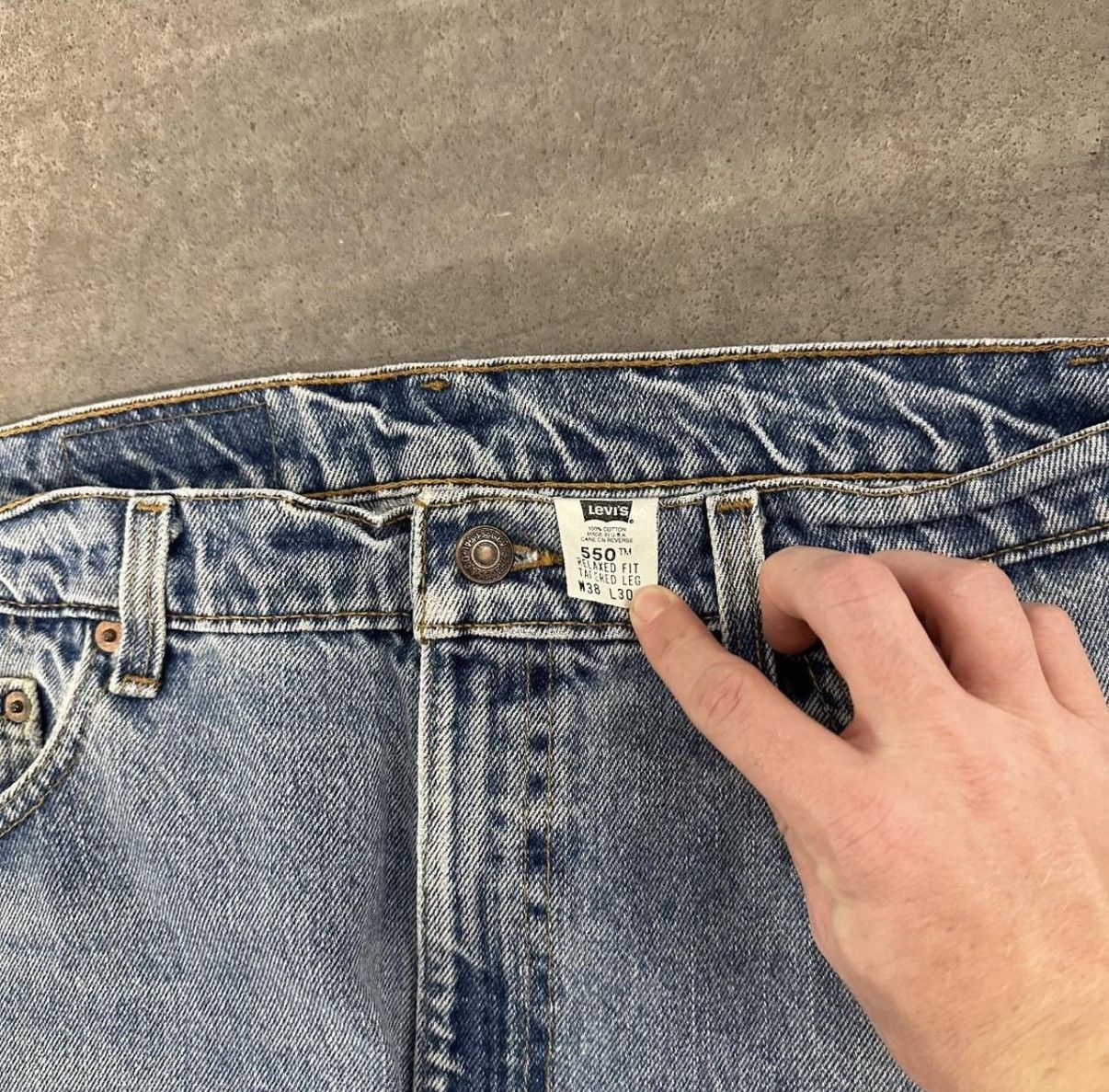 Levi's Vintage Levi’s 550 1990’s Size US 38 / EU 54 - 3 Thumbnail