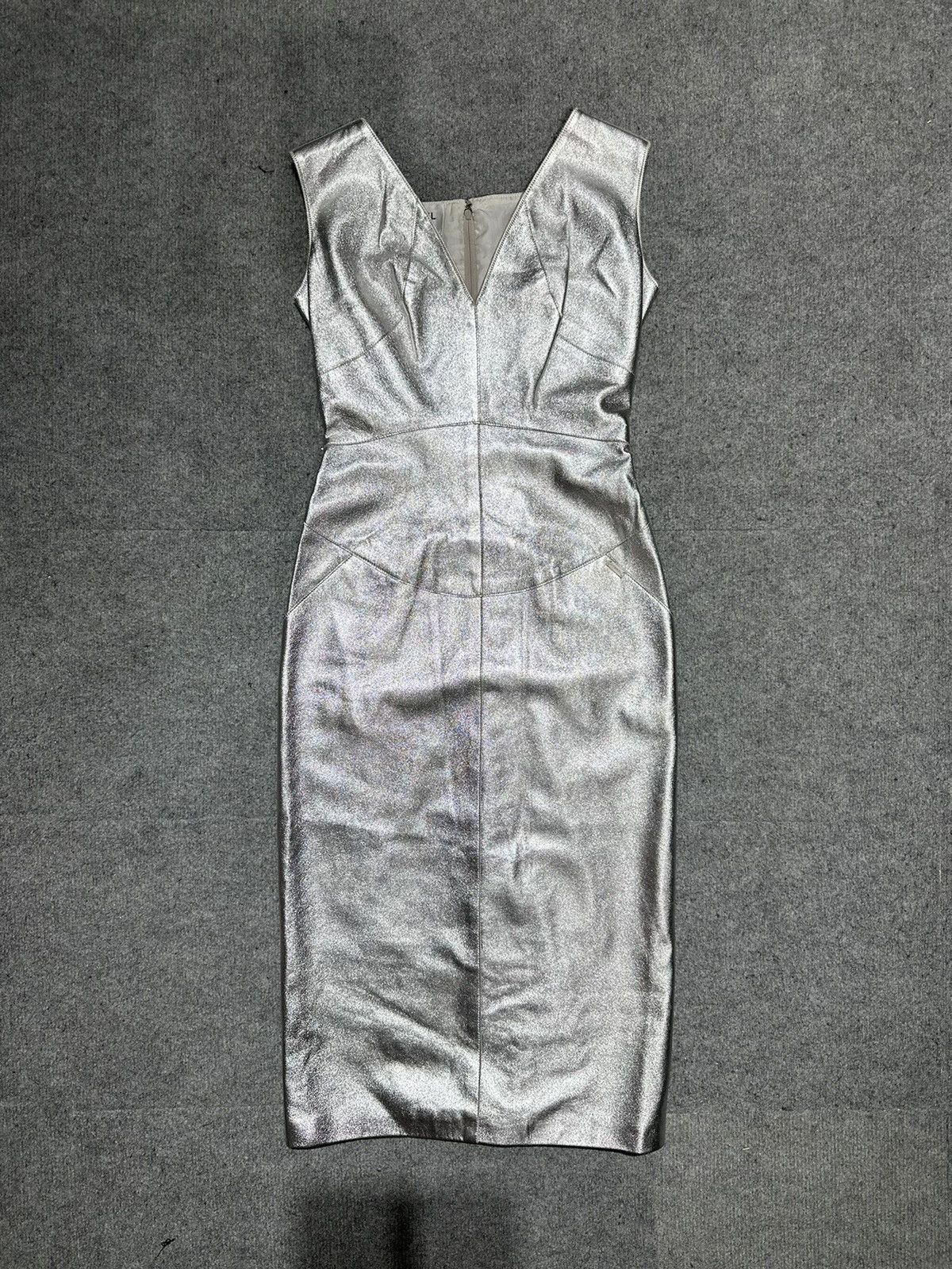 Chanel × Vintage Chanel Fall 1999 Leather & Silk Dress Size XS / US 0-2 / IT 36-38 - 1 Thumbnail