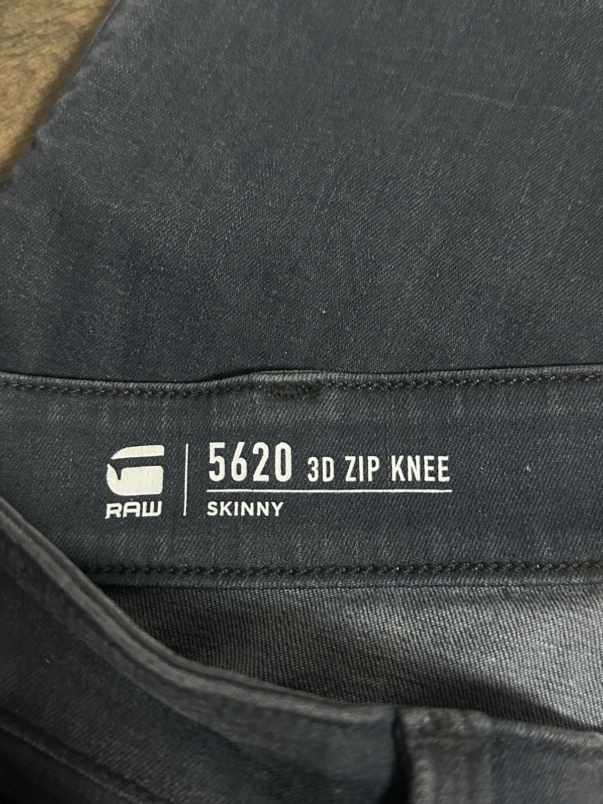 G-Star 29x32 G-Star 3D Zip Knee Pocket Distressed Skinny Jeans Size US 29 - 4 Thumbnail