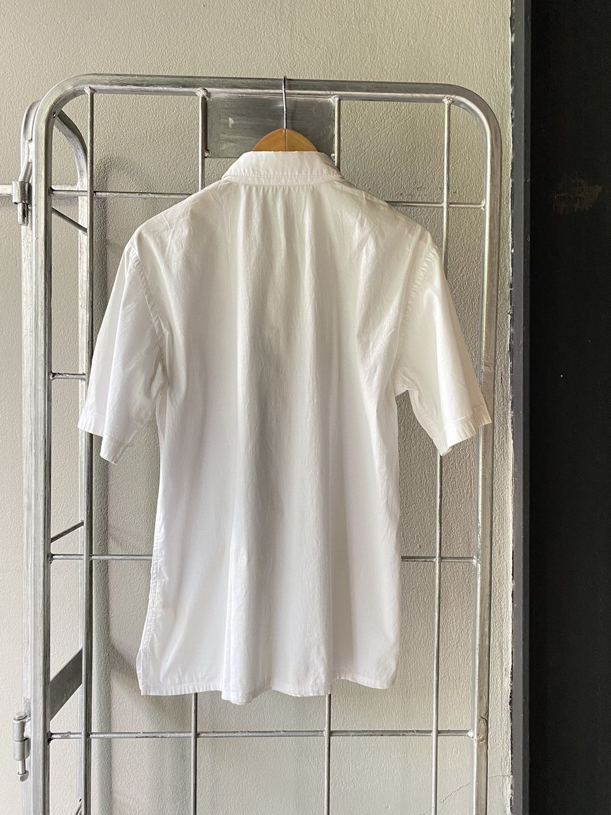 Zucca ZUCCA White Short-Sleeve Shirt Size US M / EU 48-50 / 2 - 20 Thumbnail