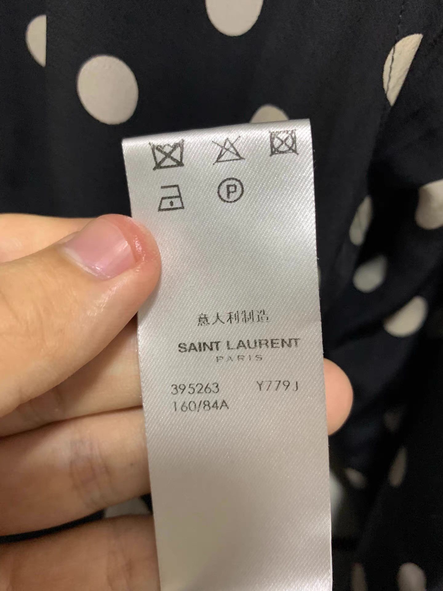 Saint Laurent Paris Saint Laurent SLP 15FW Q12 Size US S / EU 44-46 / 1 - 4 Thumbnail