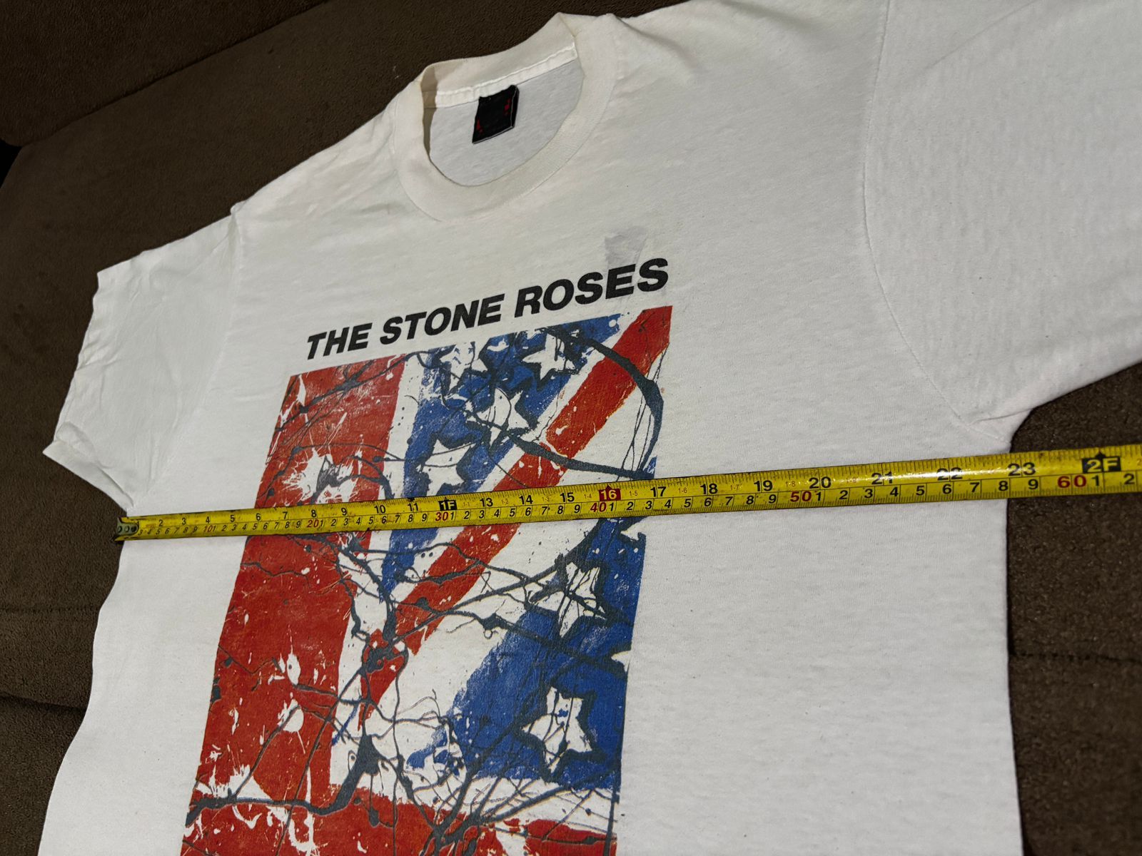 Band Tees Vintage The Stone Roses Waterfall Shirt, Oasis, Radiohead Size US XL / EU 56 / 4 - 8 Thumbnail