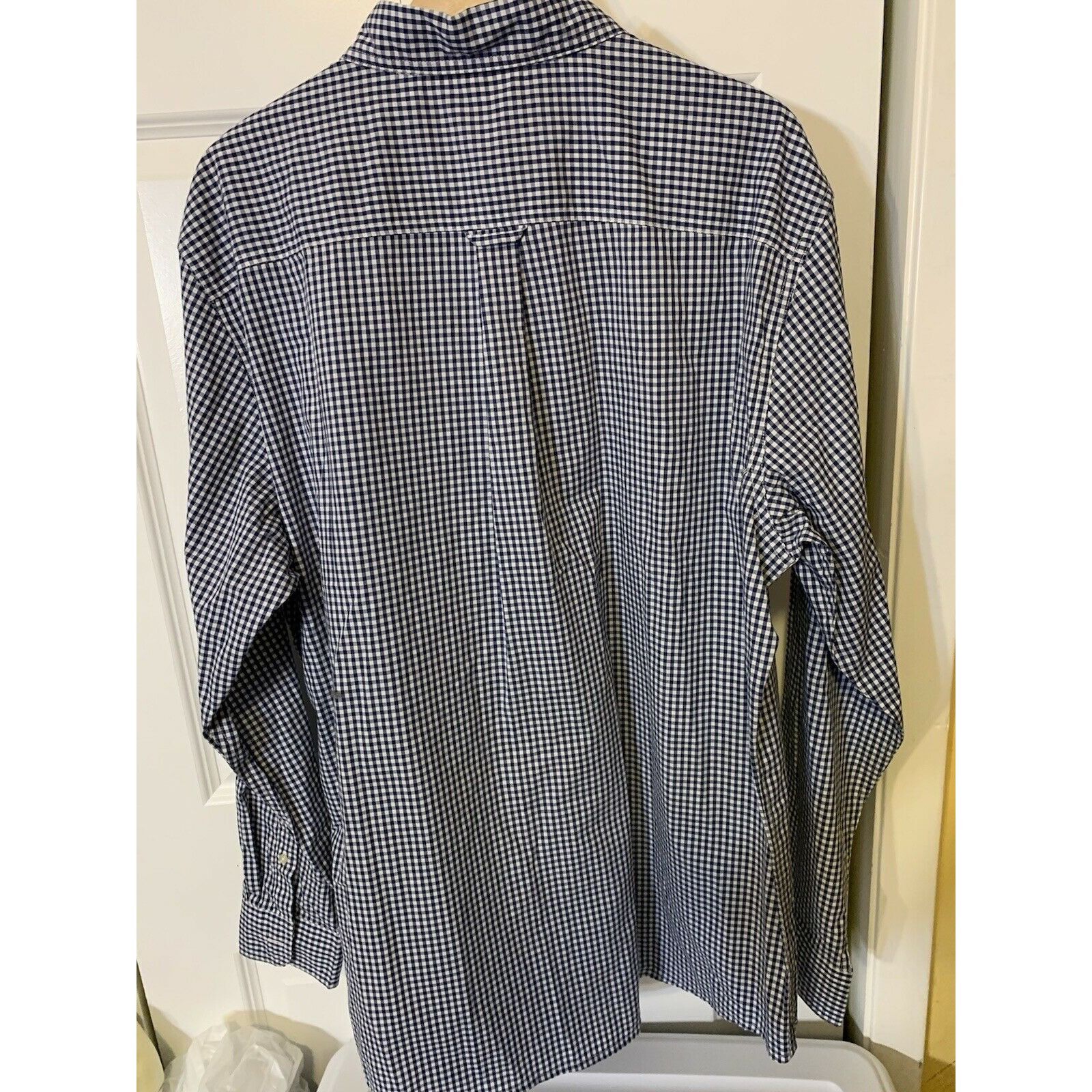 Chaps Chaps Men's Sz XL Button up Shirt Easy Care Blue Long Sleeve Size US XL / EU 56 / 4 - 7 Thumbnail
