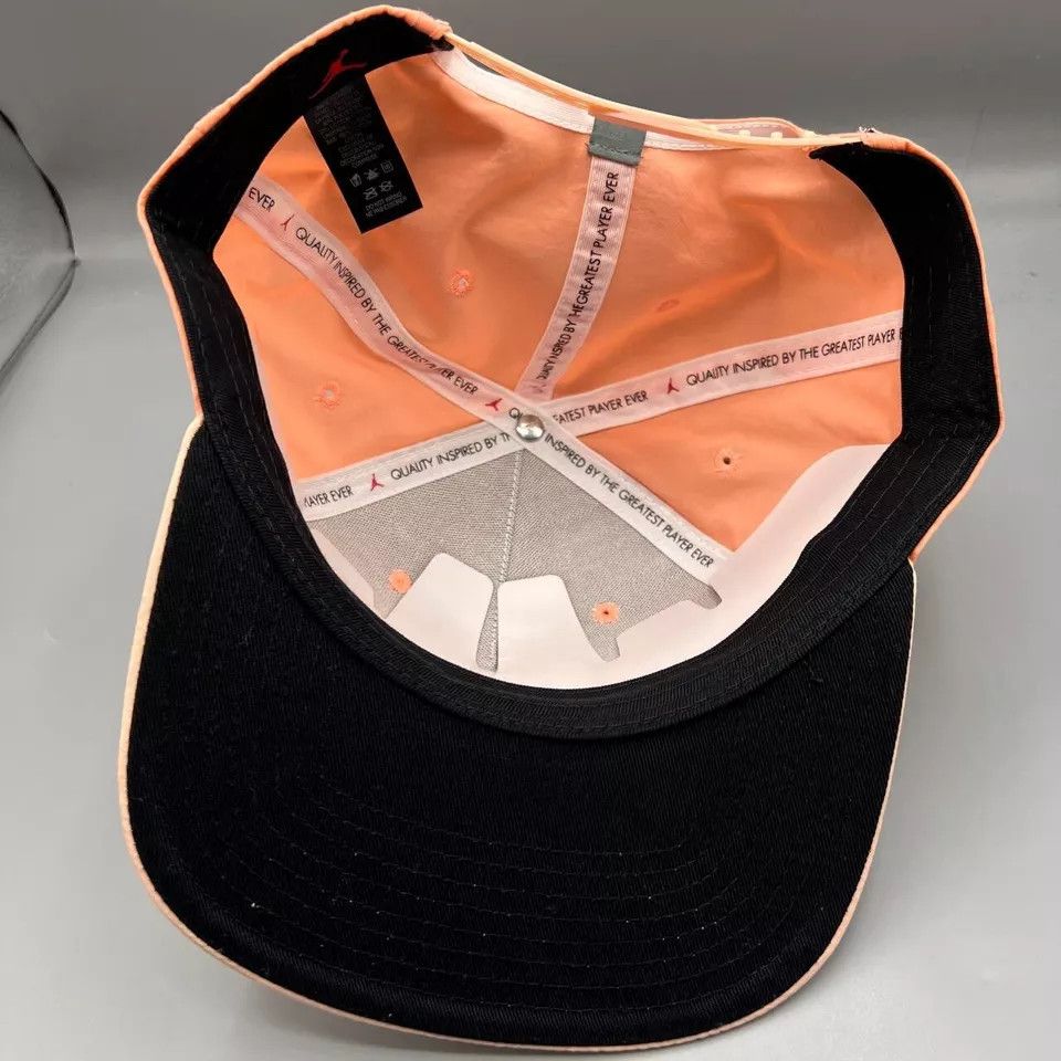 Jordan Brand Air Jordan Pro Hat Men Orange Jumpman Nike Snap Back Cap New Size ONE SIZE - 5 Thumbnail
