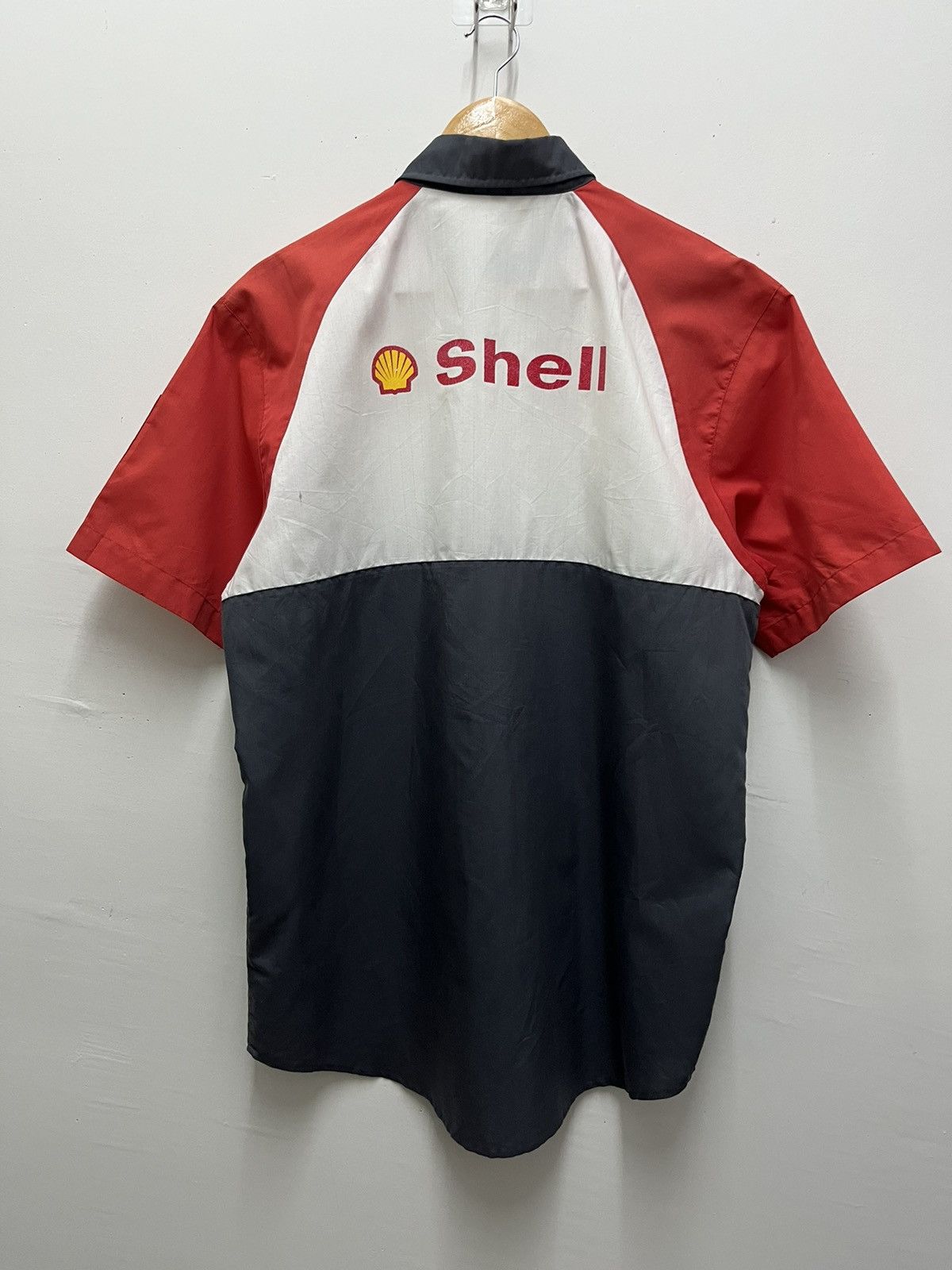 Sports Specialties Vintage Shell Formula 1 Racing Uniform Shirt Size US L / EU 52-54 / 3 - 3 Thumbnail