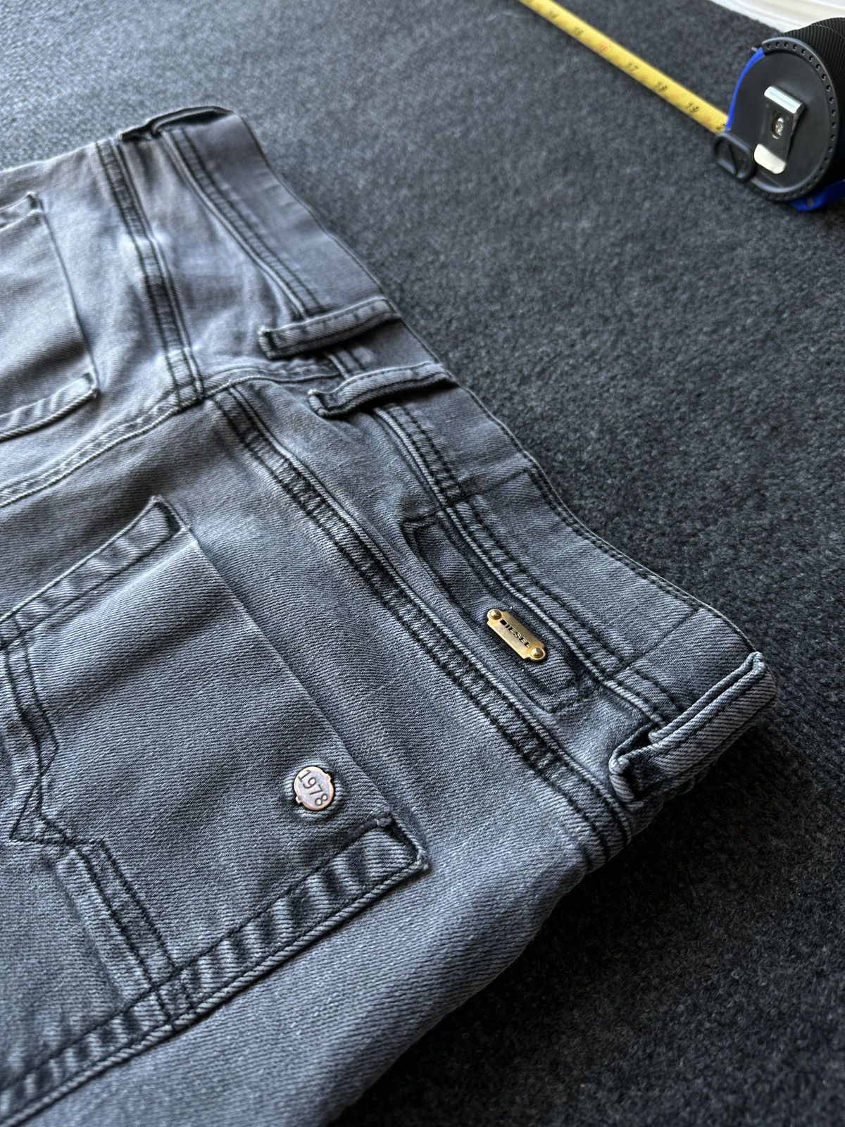 Diesel 🚨 RARE DIESEL MEN DENIM JEANS AVANT GARDE IFSIXWASNINE Y2K Size US 30 / EU 46 - 11 Thumbnail
